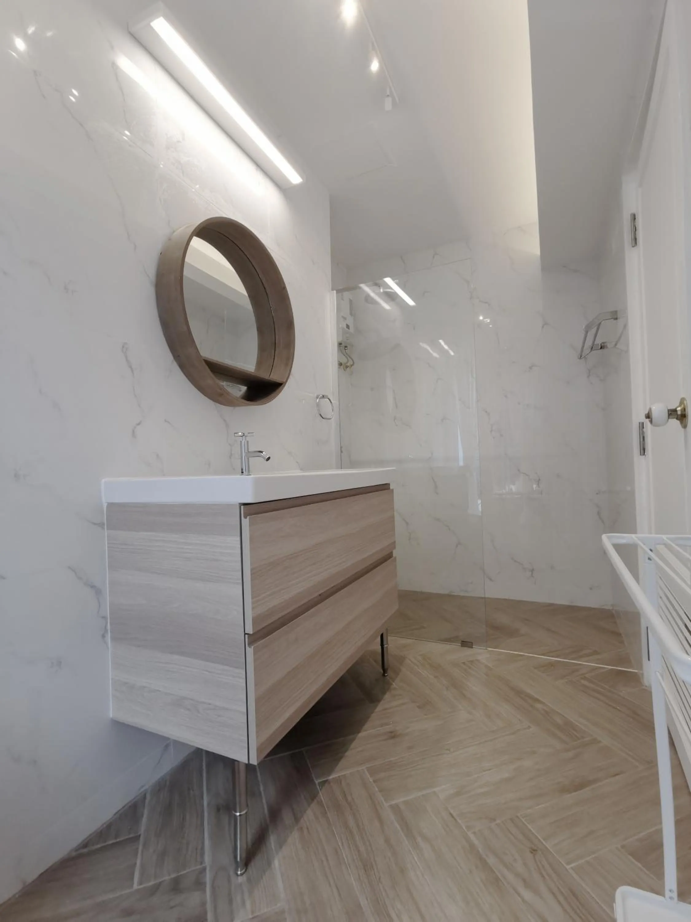 Bathroom in Double Bed Hotel