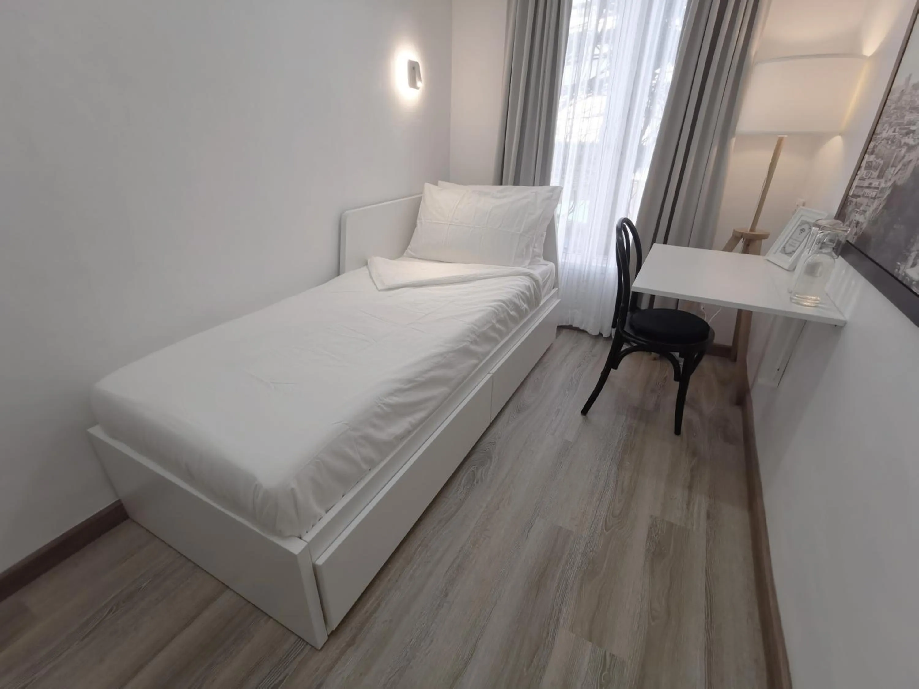 Bed in Double Bed Hotel