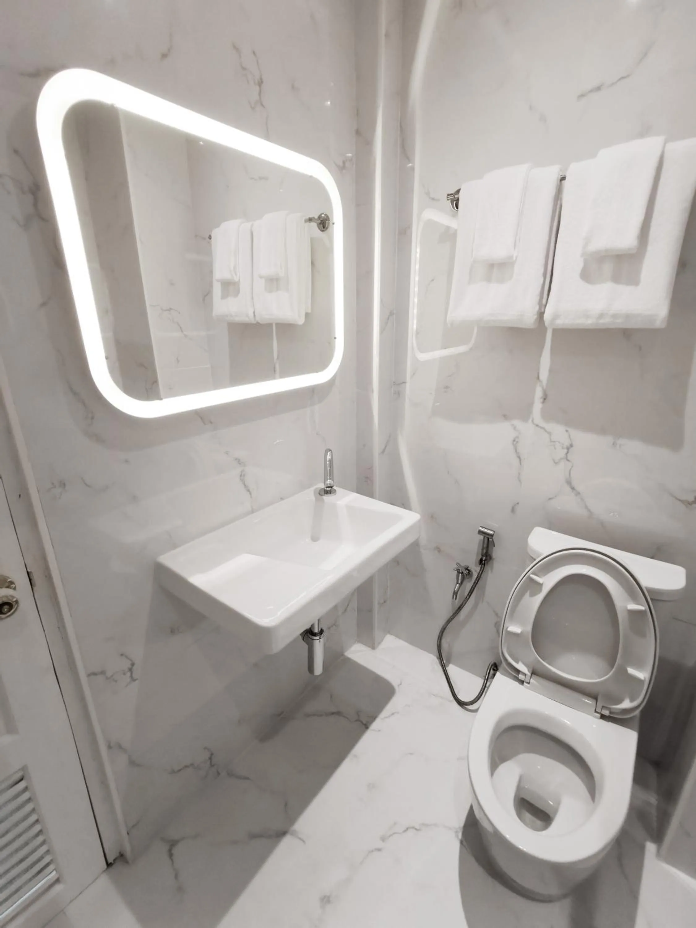 Bathroom in Double Bed Hotel