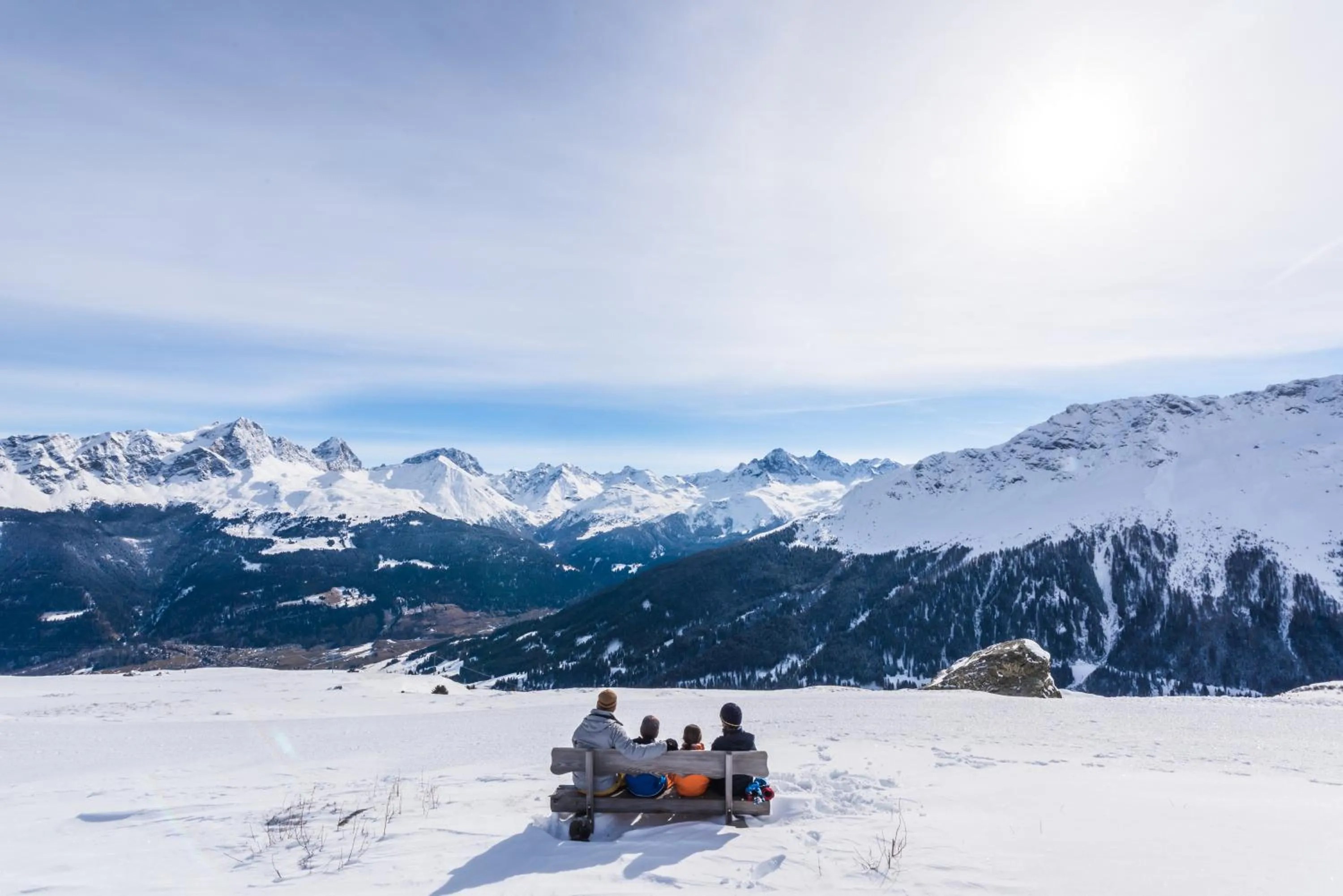 People in JUFA Hotel Savognin