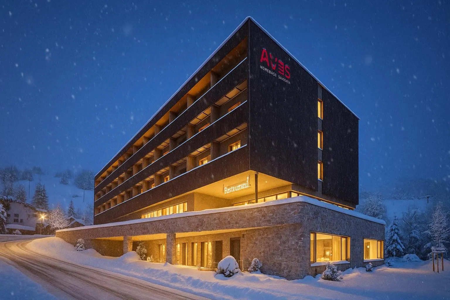 Property building in AVES Hotel Savognin