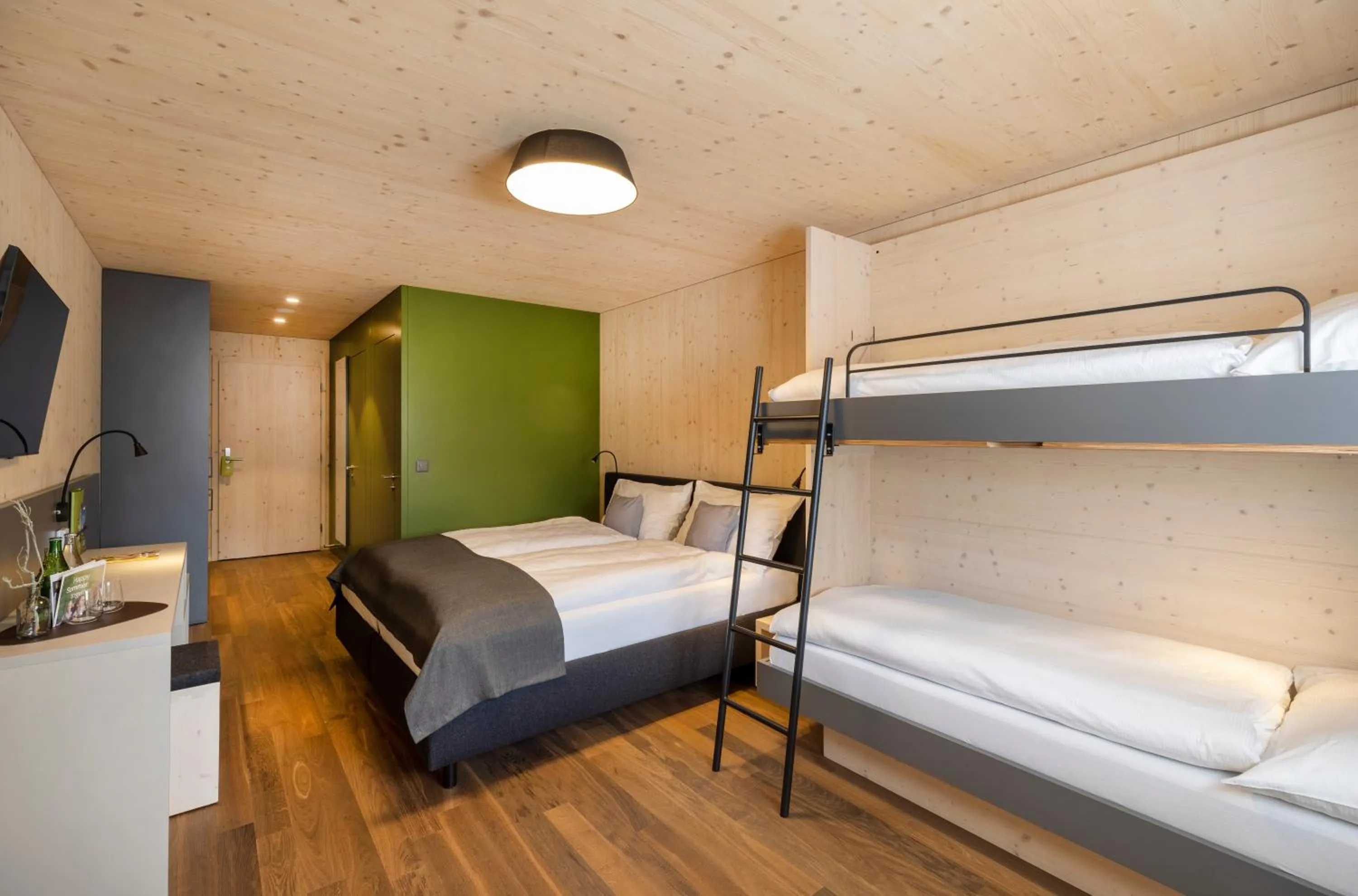 Photo of the whole room, Bed in JUFA Hotel Savognin