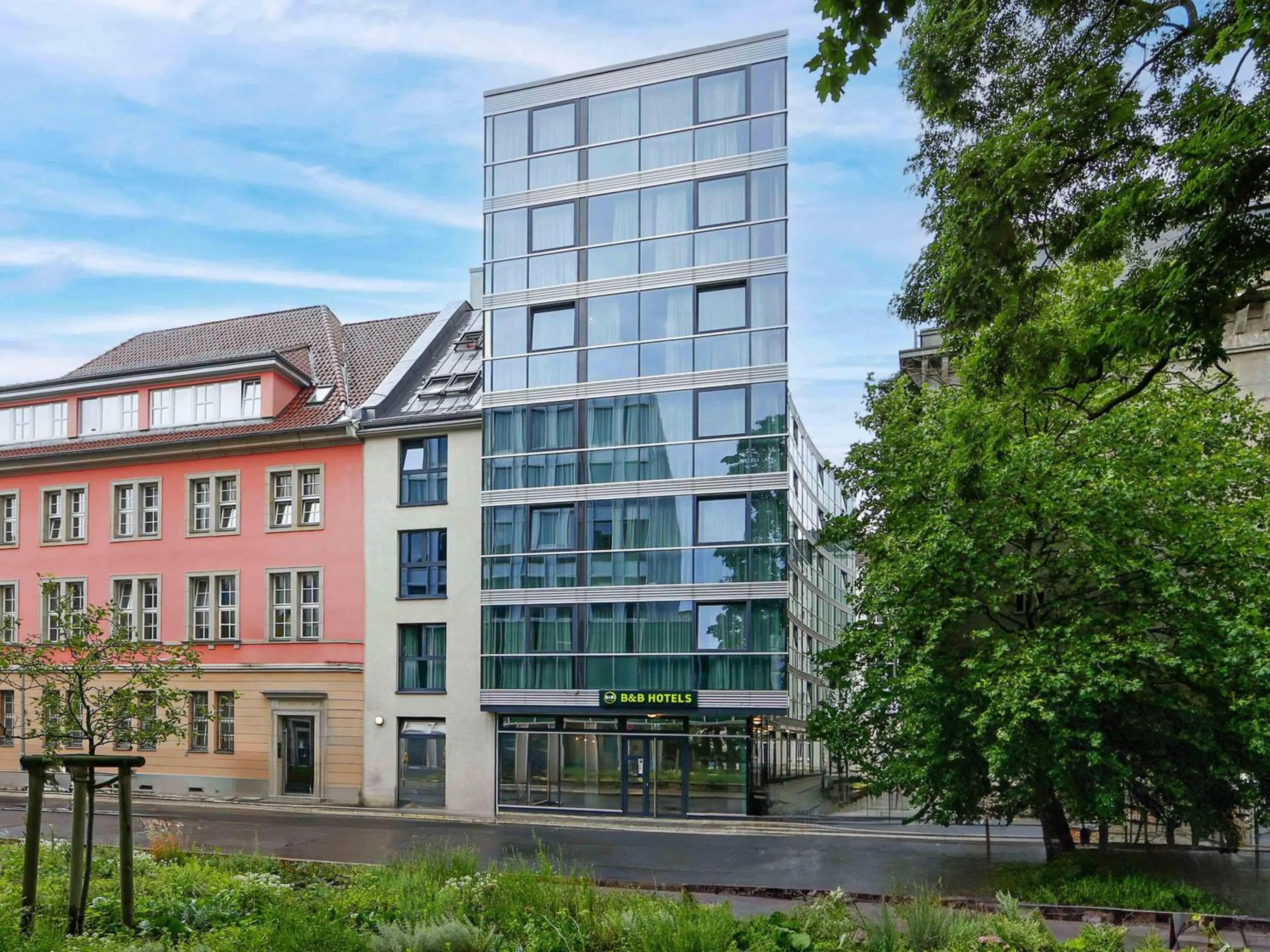 Property building in B&B HOTEL Berlin-Mitte