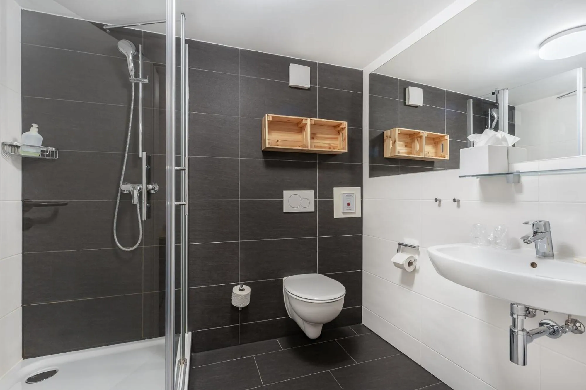 Bathroom in Schieners Hotel & Apfelhof Apartments