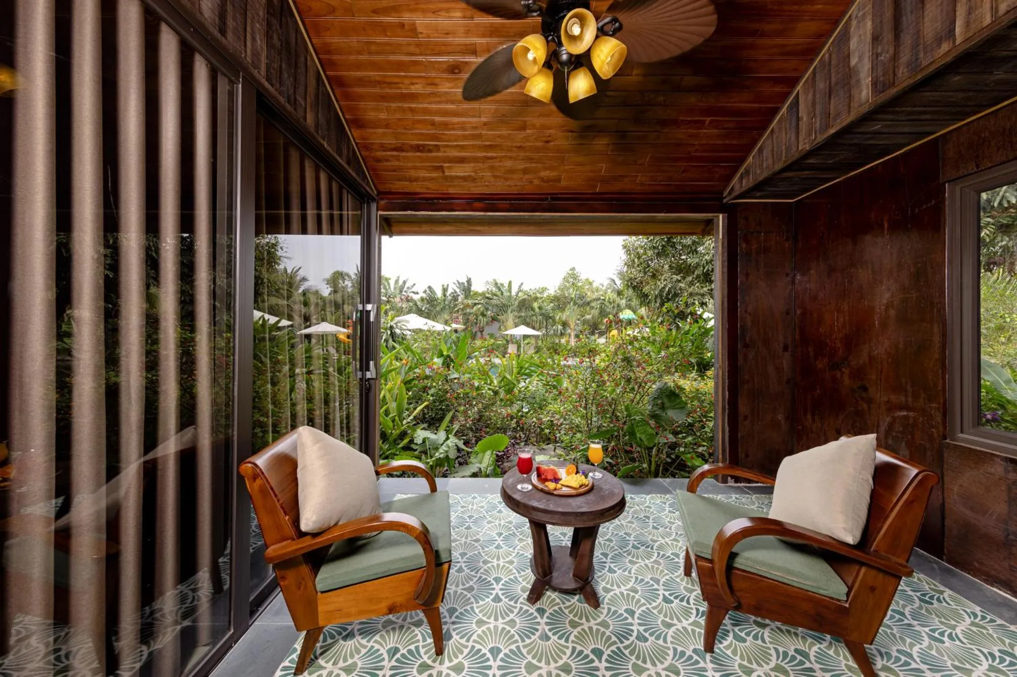 Natural landscape in Nature Garden Ecolodge Ninh Bình