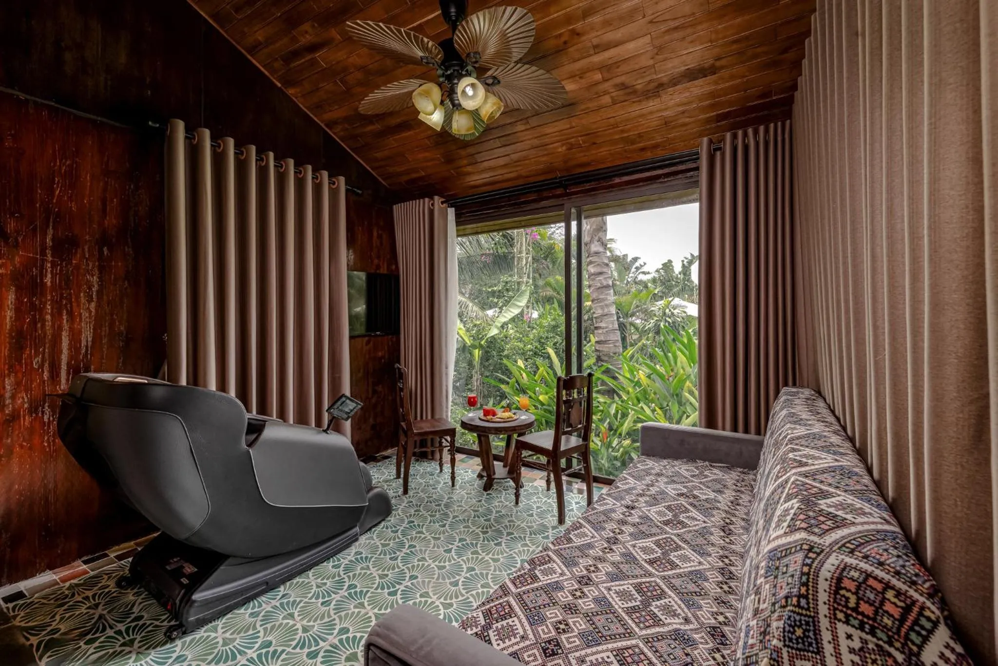 Living room in Nature Garden Ecolodge Ninh Bình