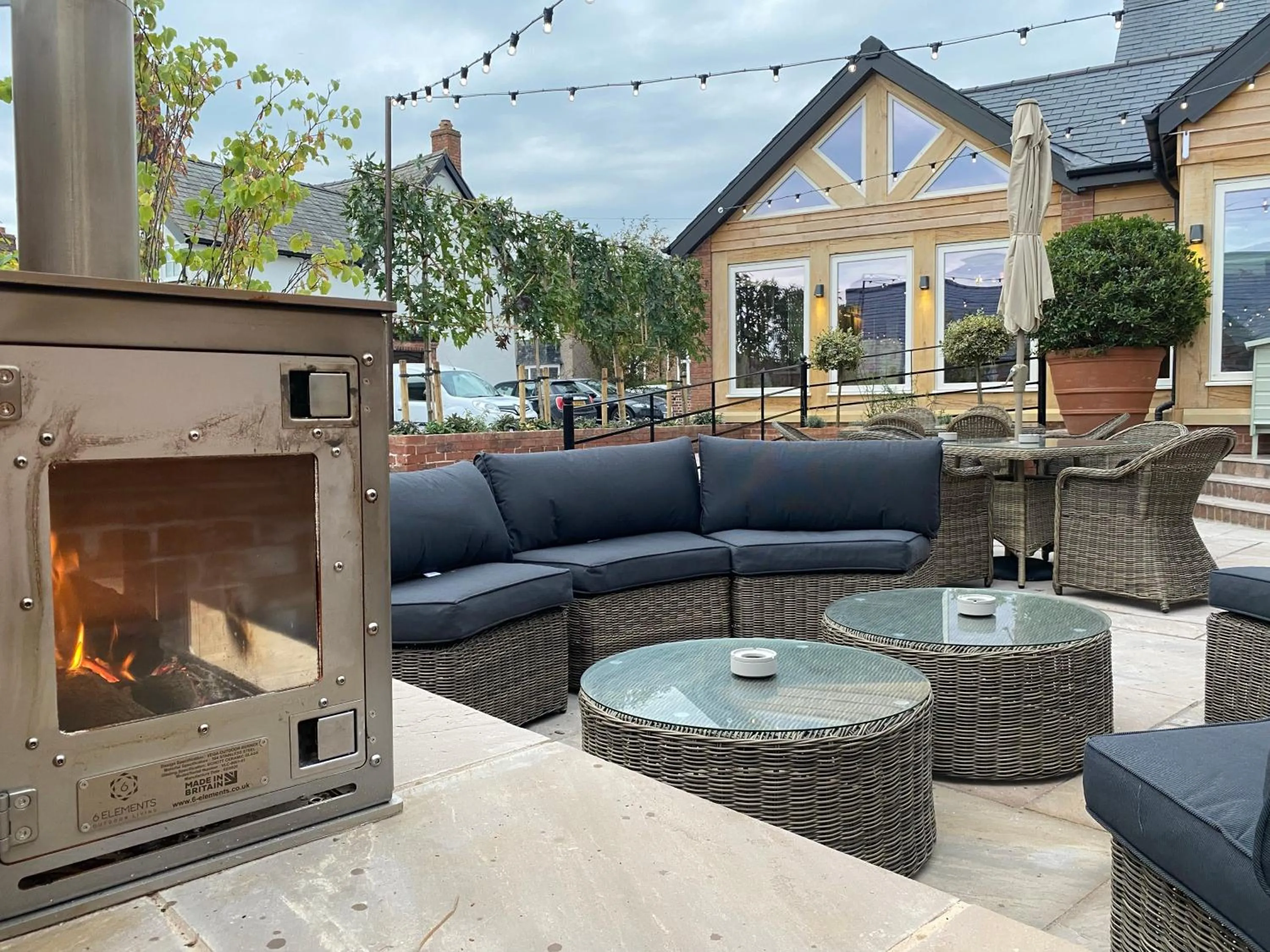 Balcony/Terrace in The Lion at Malpas