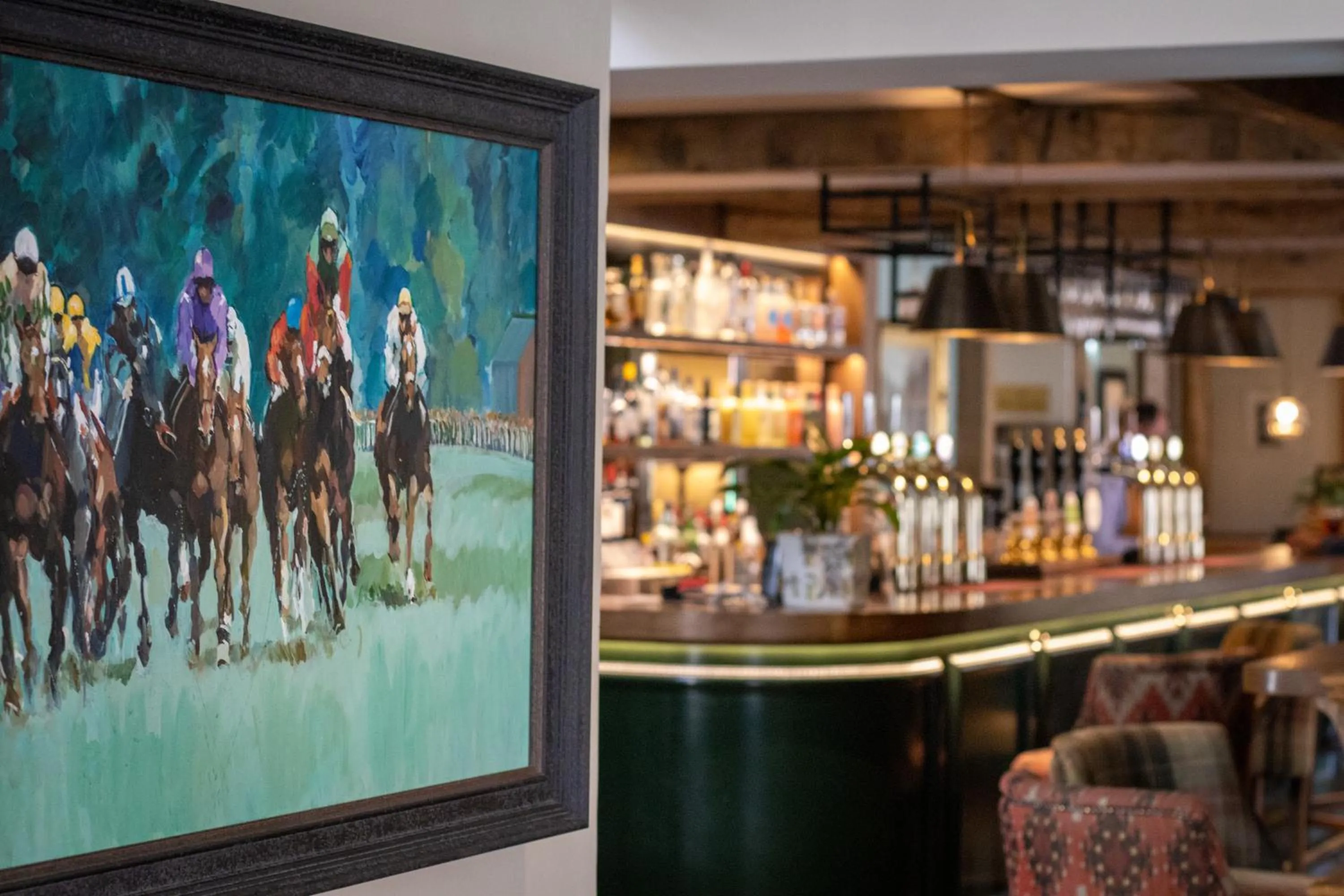 Lounge or bar in The Lion at Malpas