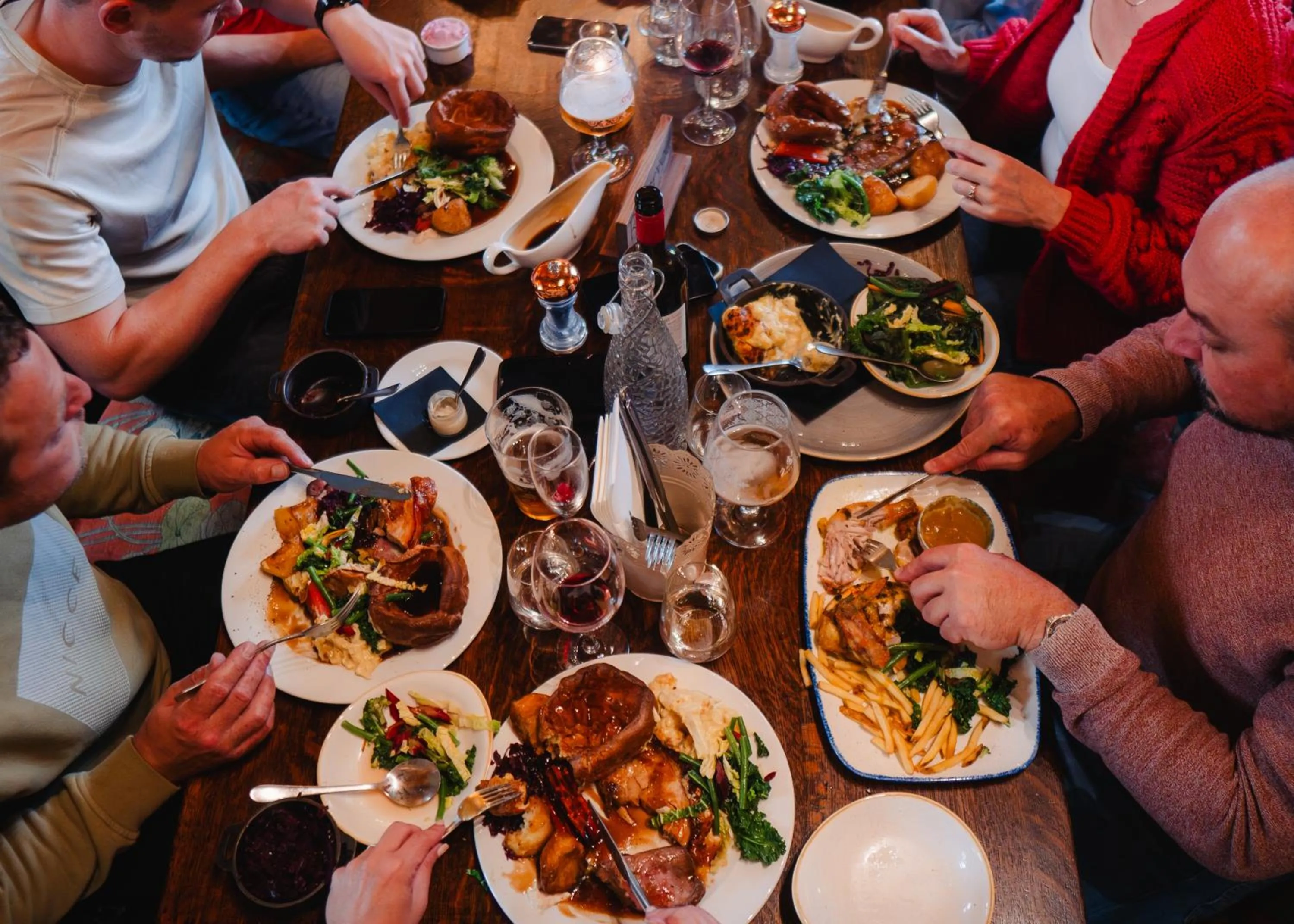 Restaurant/places to eat in The Lion at Malpas