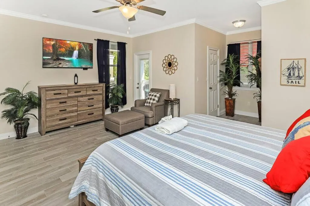 Bed in Village Retreat