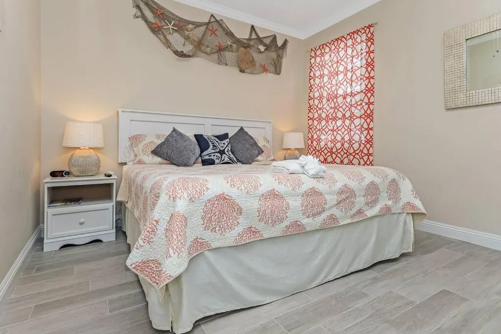 Bed in Village Retreat