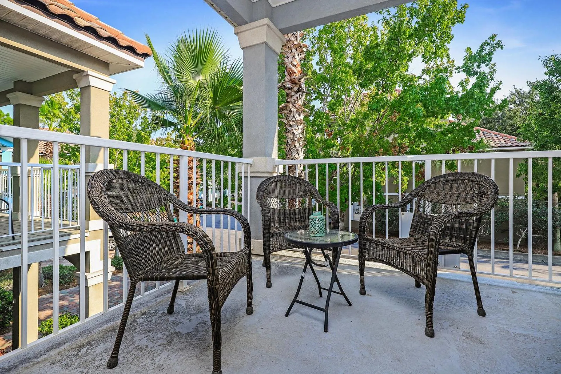 Patio in Village Retreat