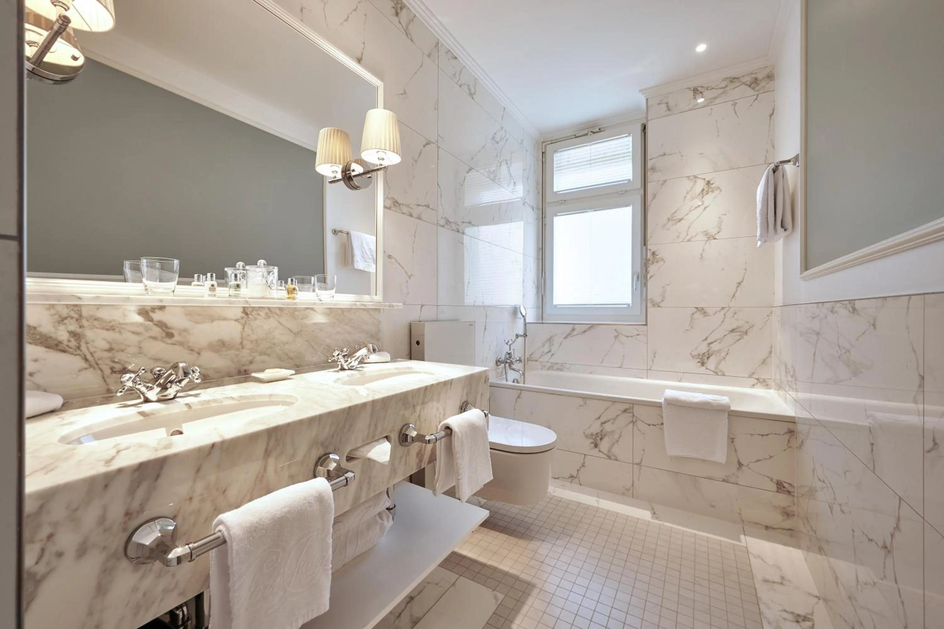 Bathroom in Victoria Jungfrau Grand Hotel & Spa