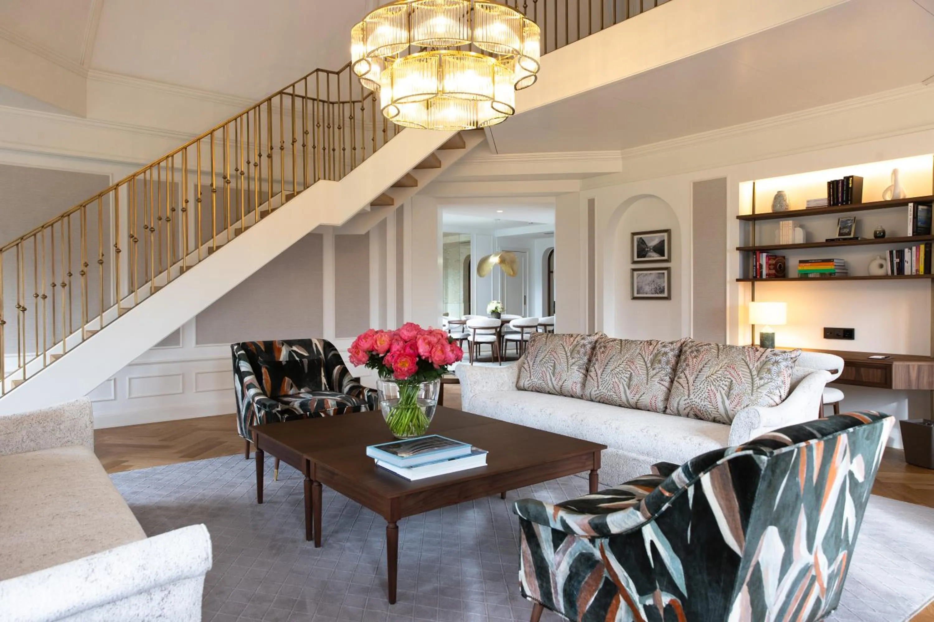 Living room in Victoria Jungfrau Grand Hotel & Spa