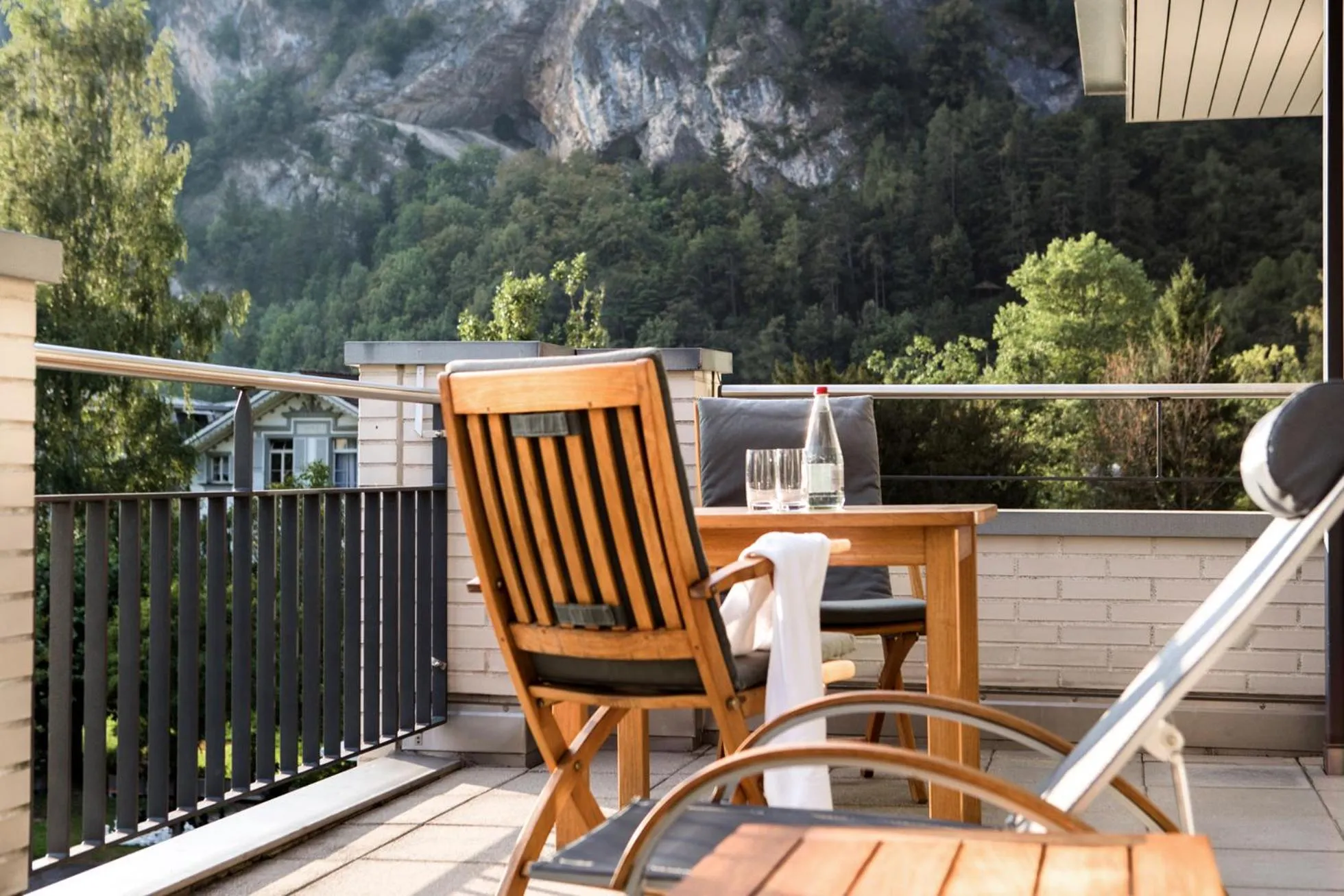 Balcony/Terrace in Victoria Jungfrau Grand Hotel & Spa