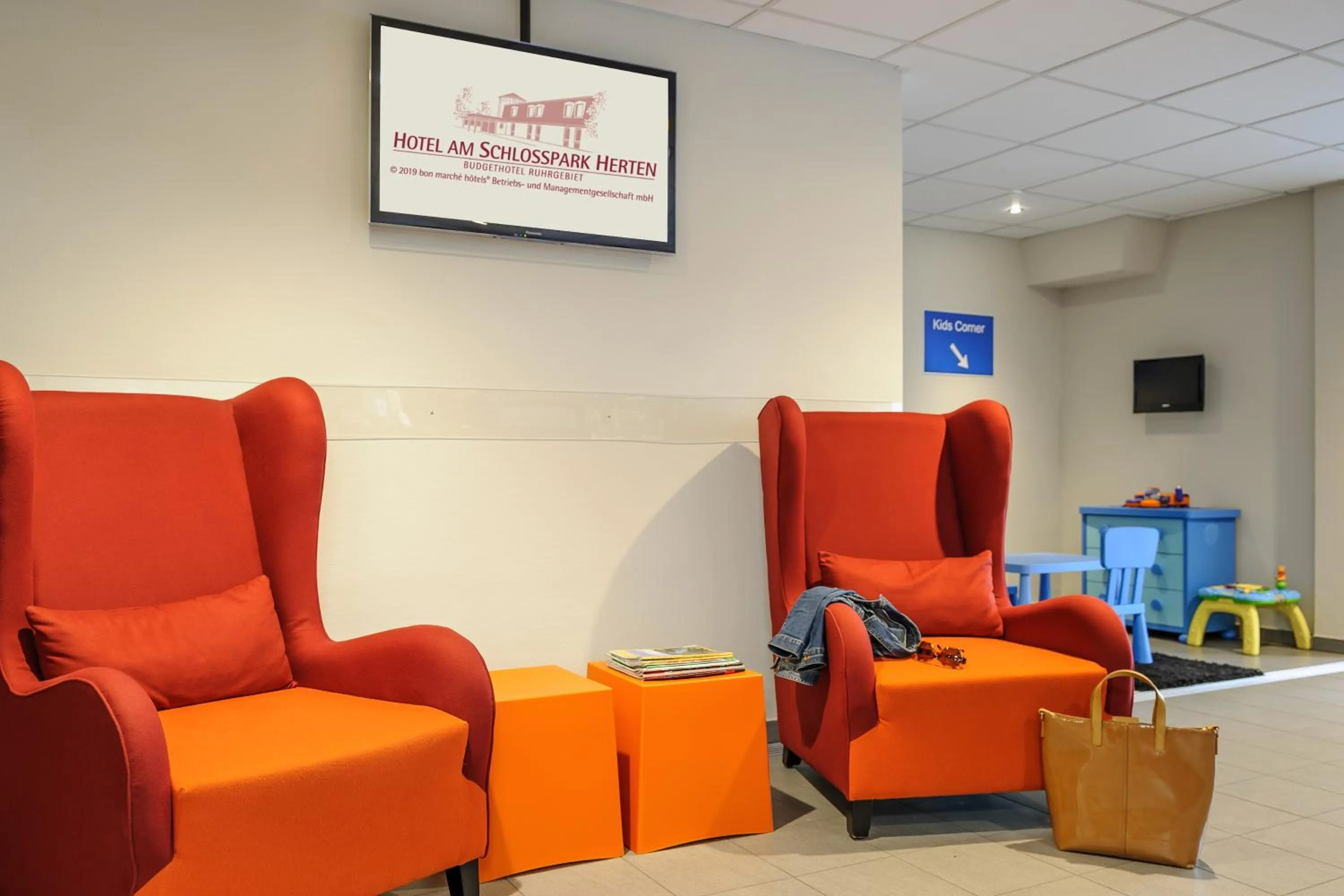 Lobby or reception in Hotel am Schlosspark Herten