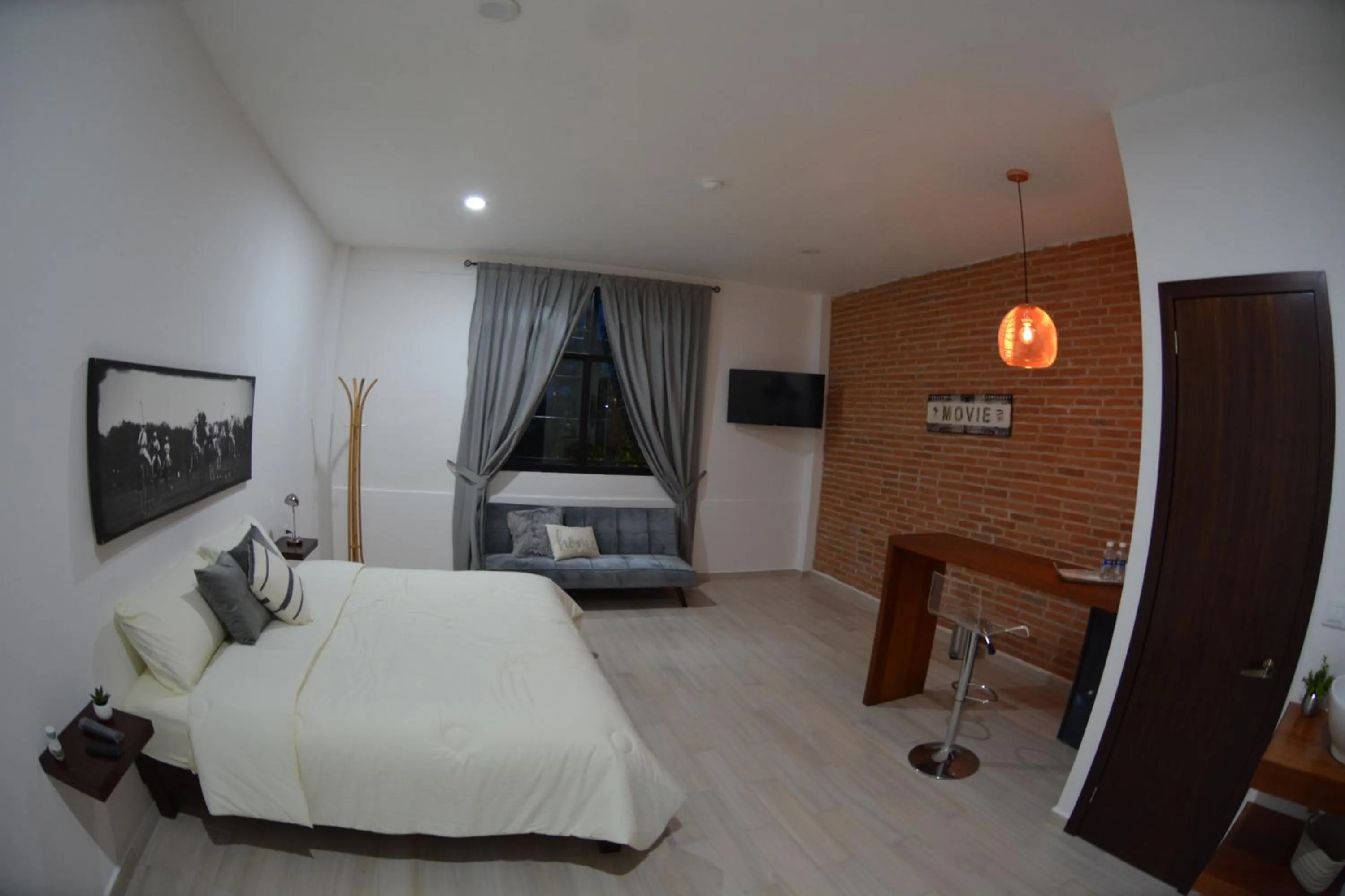 Bed in La Maja Suites