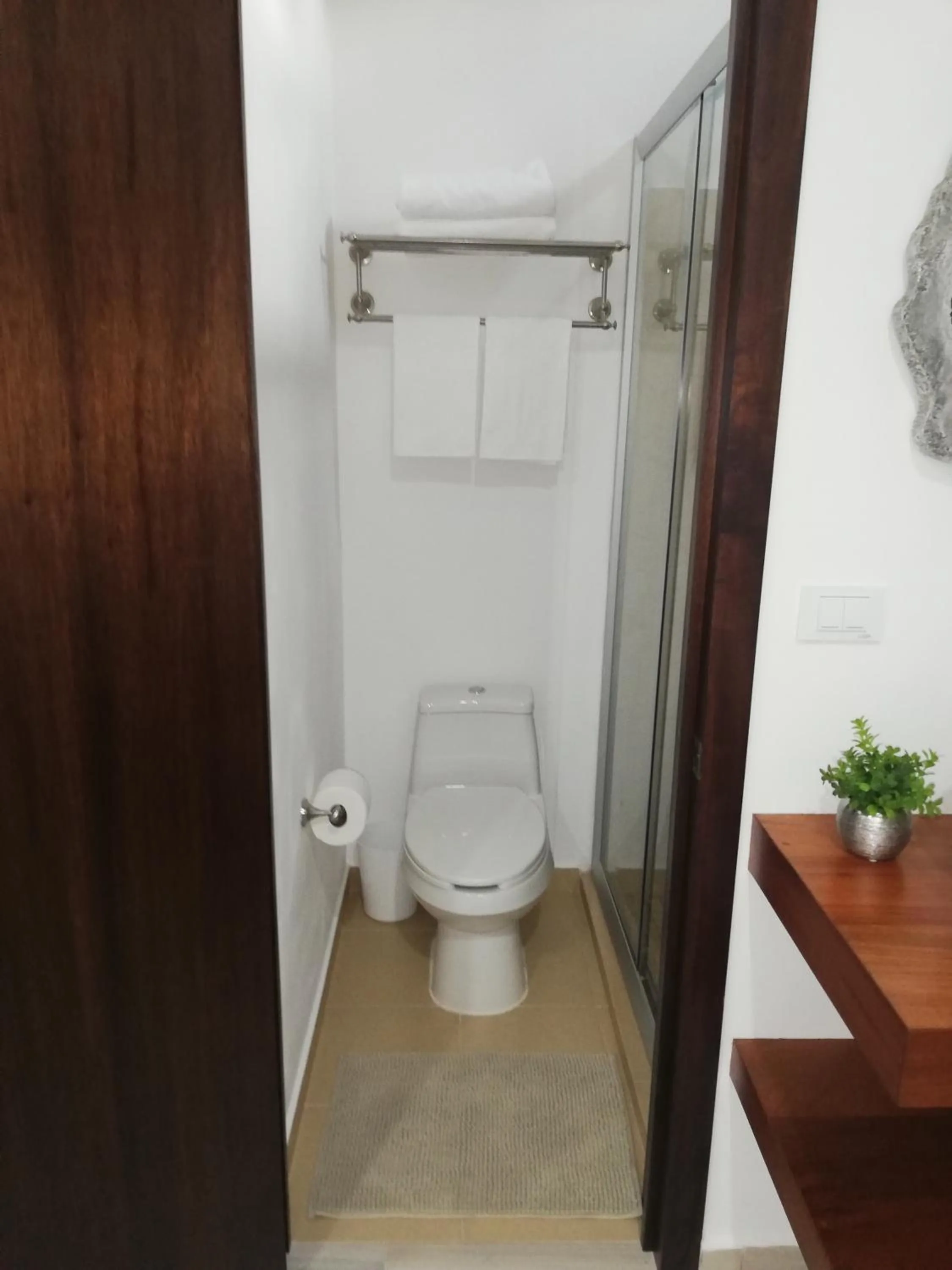 Bathroom in La Maja Suites