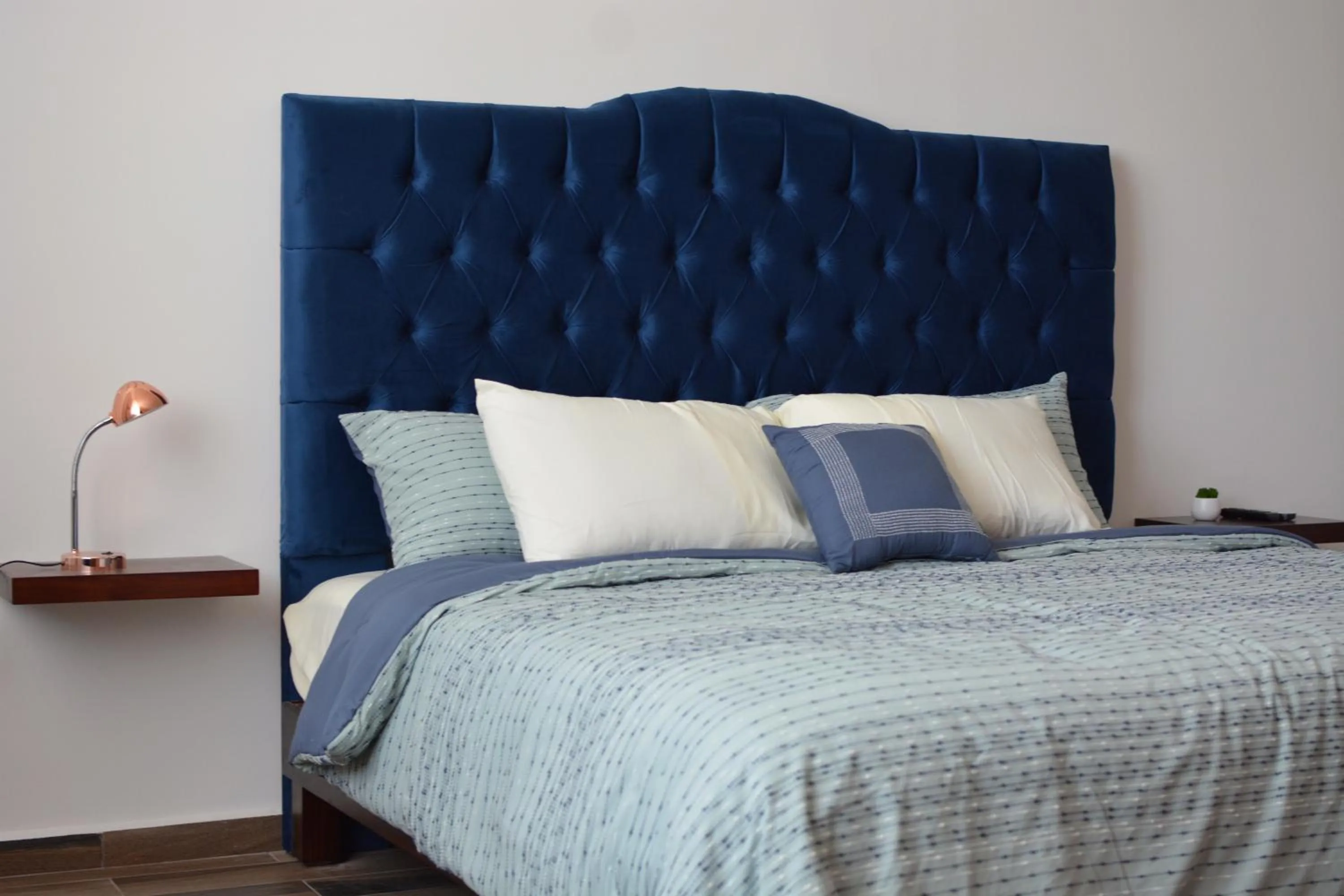 Bed in La Maja Suites