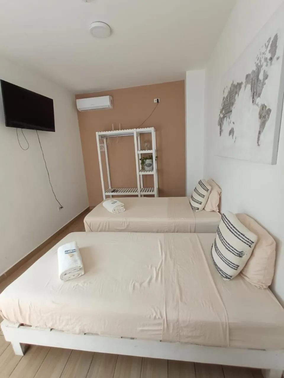 Bed in La Maja Suites