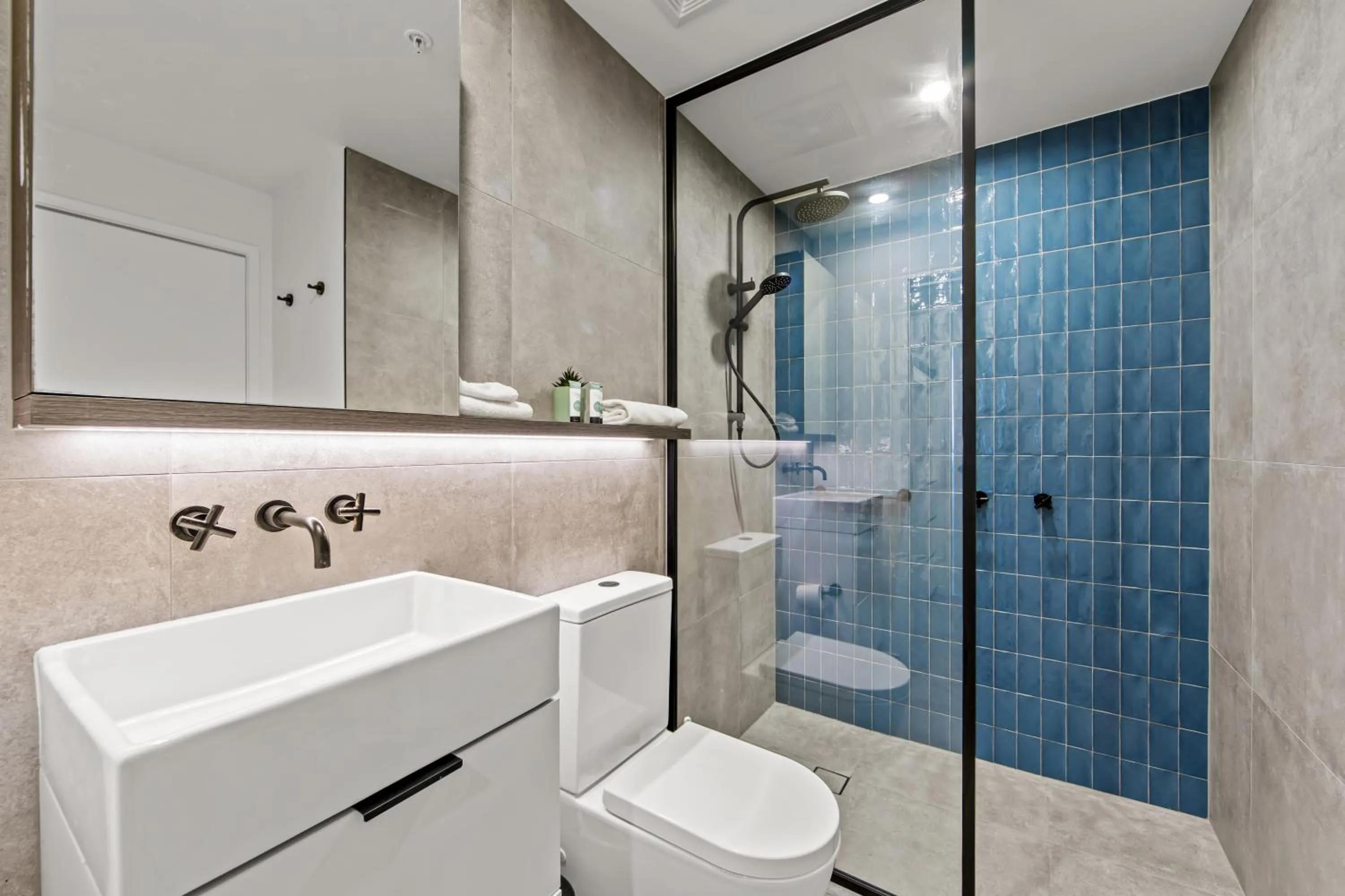 Bathroom in Fortitude Valley Apartments by CLLIX