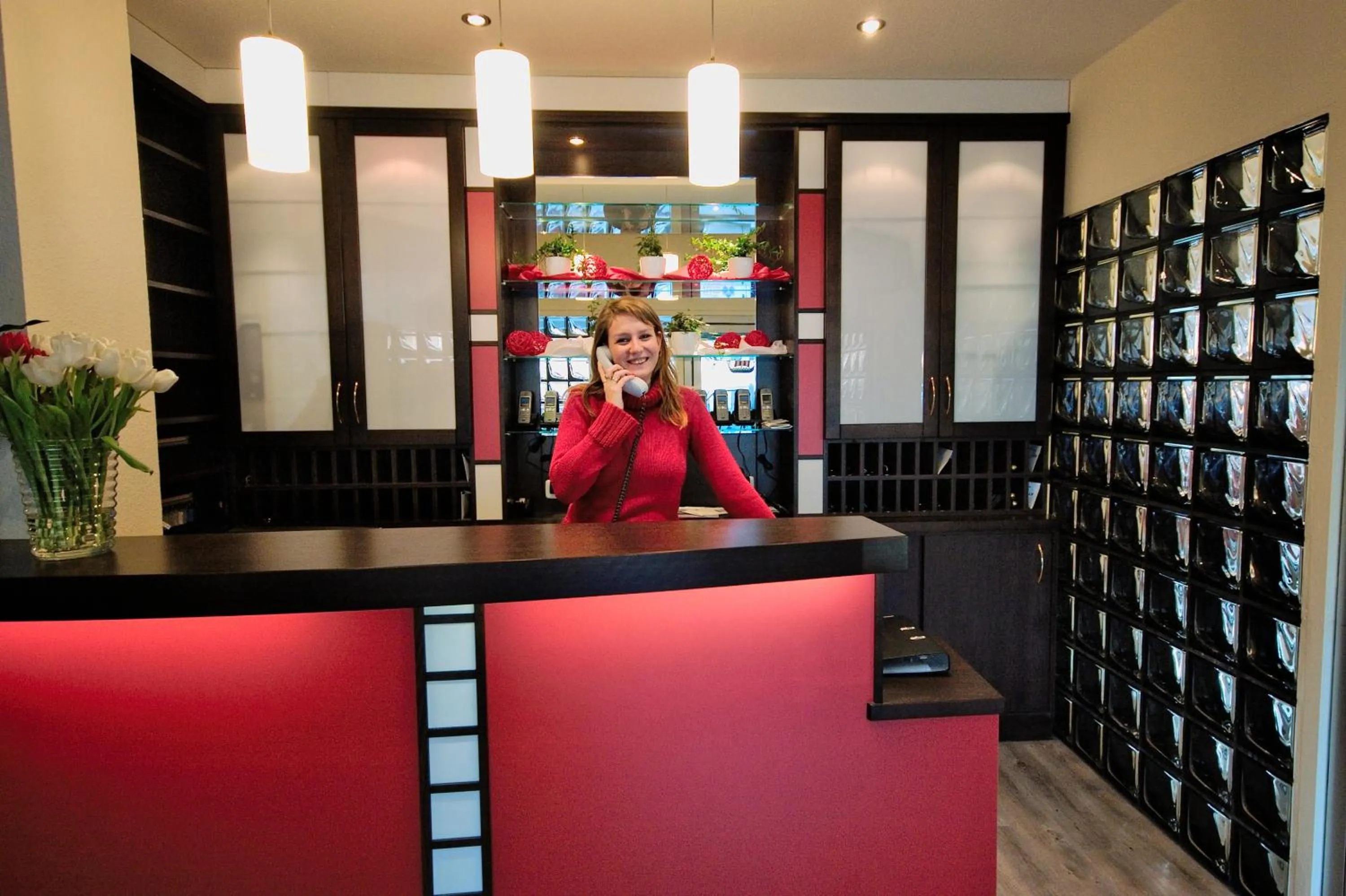 Lobby or reception in Hotel Wiking