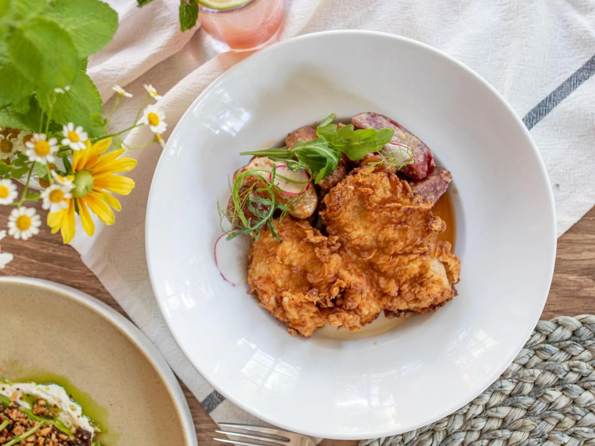 Food in The Monte Vista Hotel