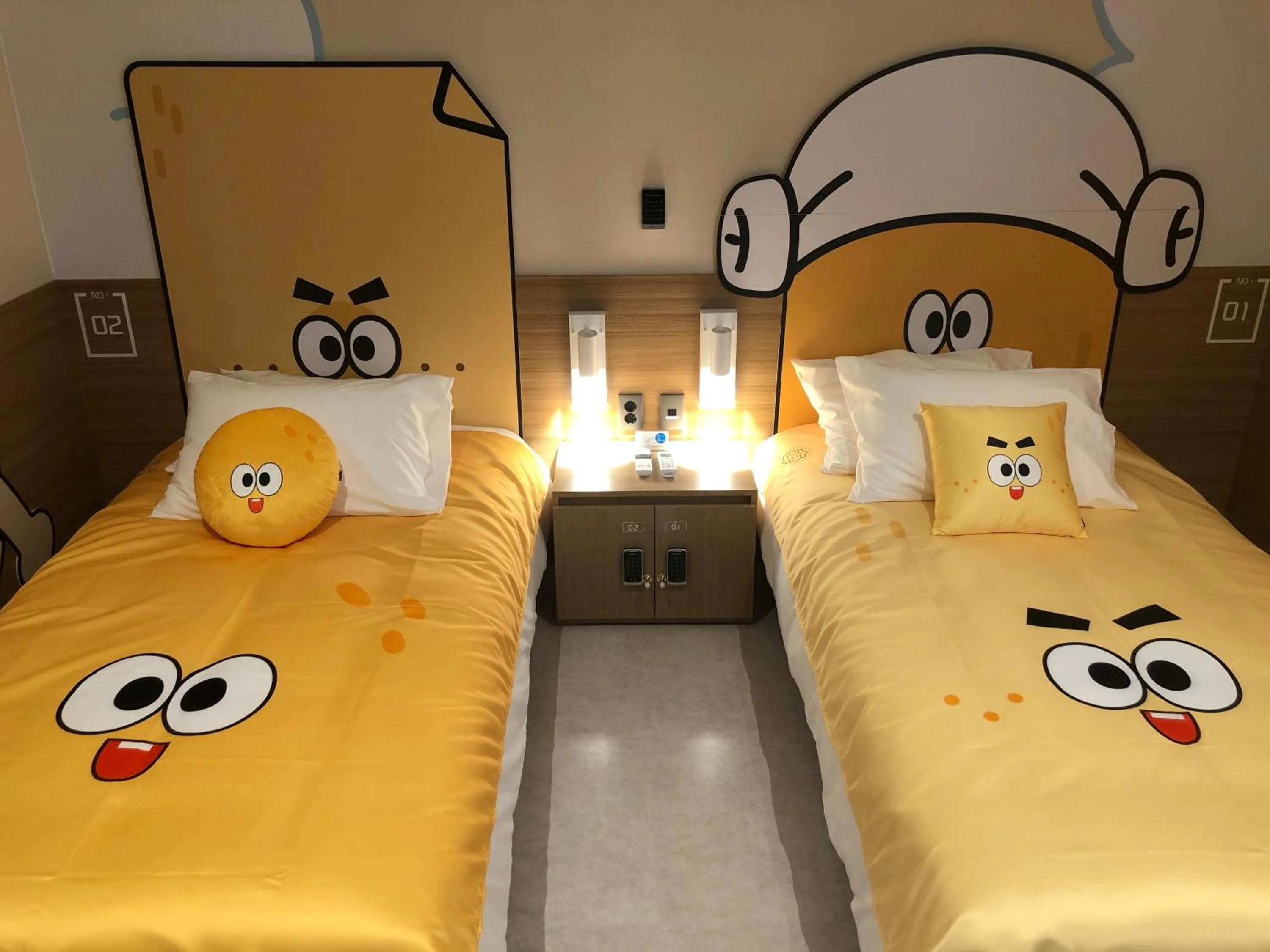 Bed in Sangsang Stay Busan