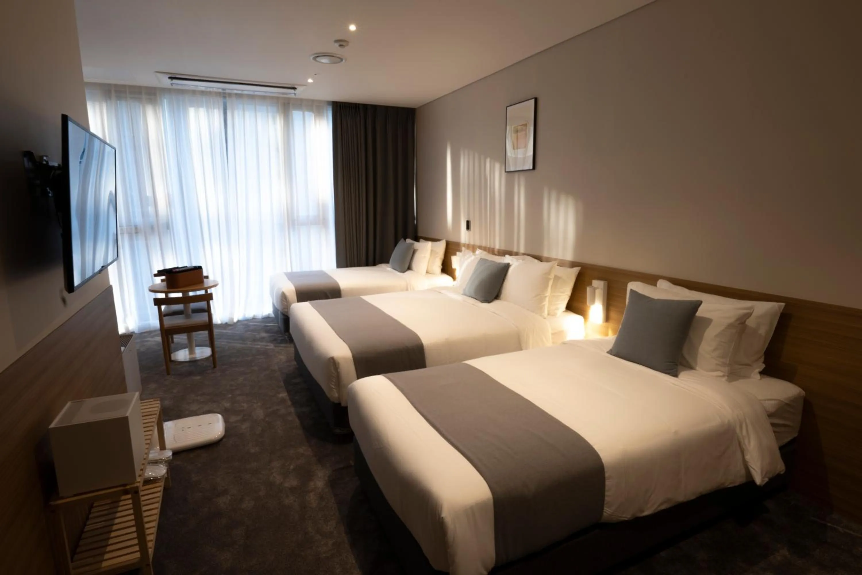 Bed in Sangsang Stay Busan