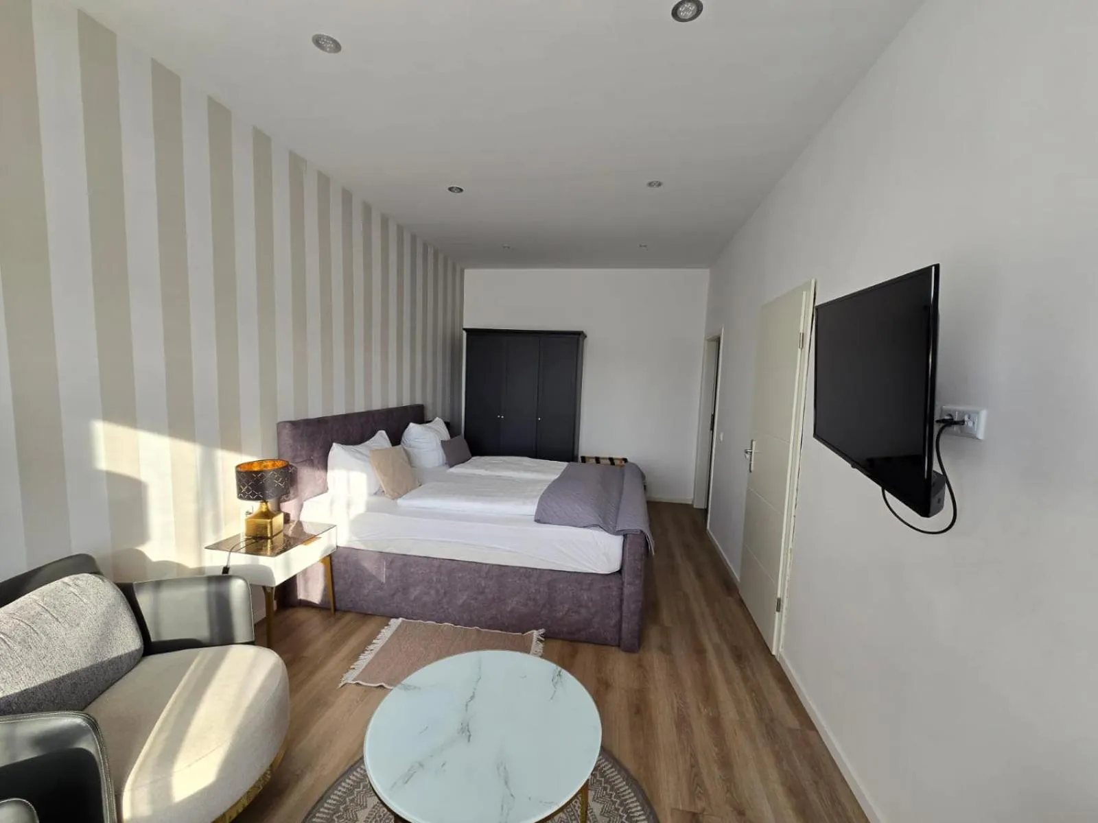 Bed in Hotel Kronprinz