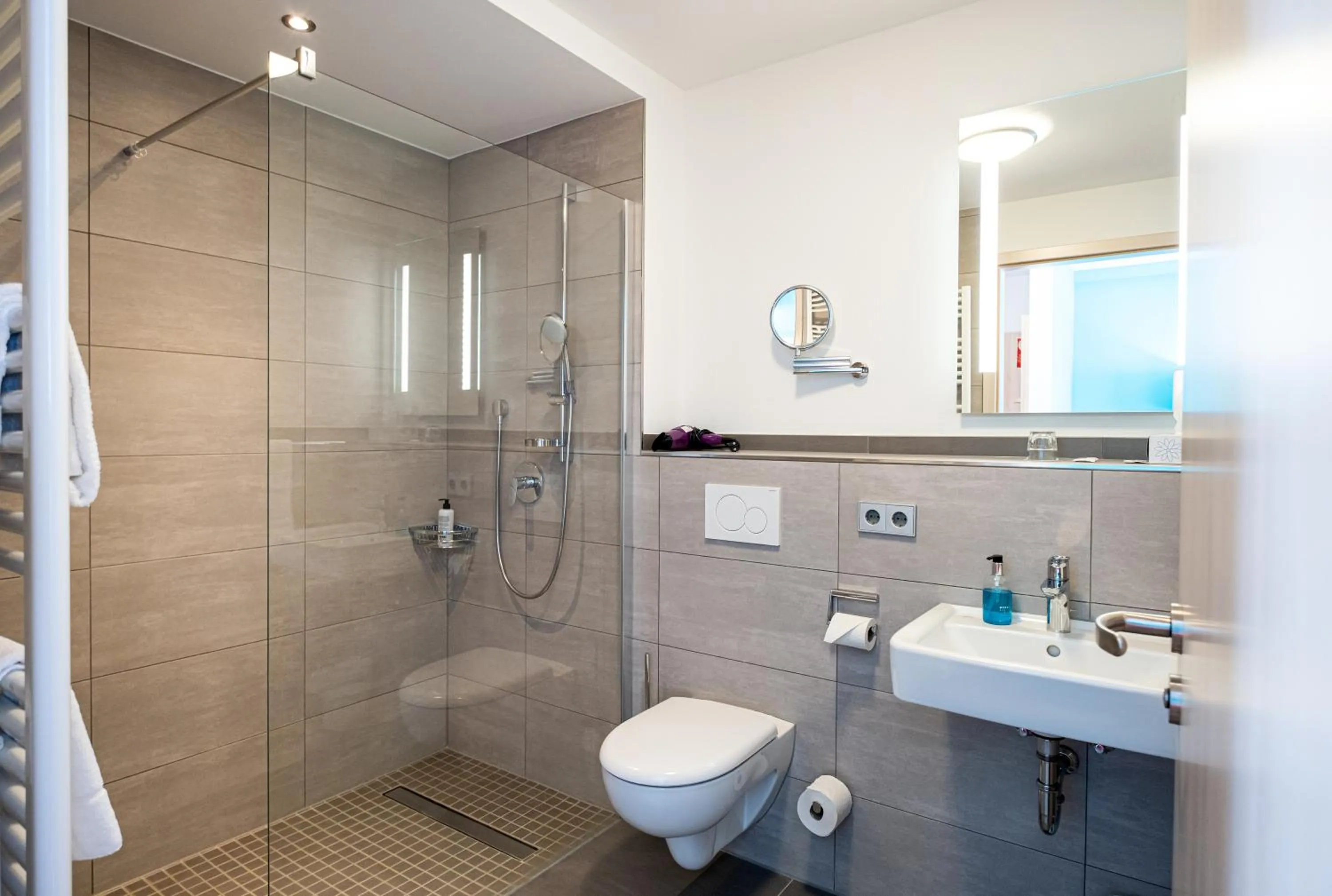 Bathroom in Hotel Am Froschbächel