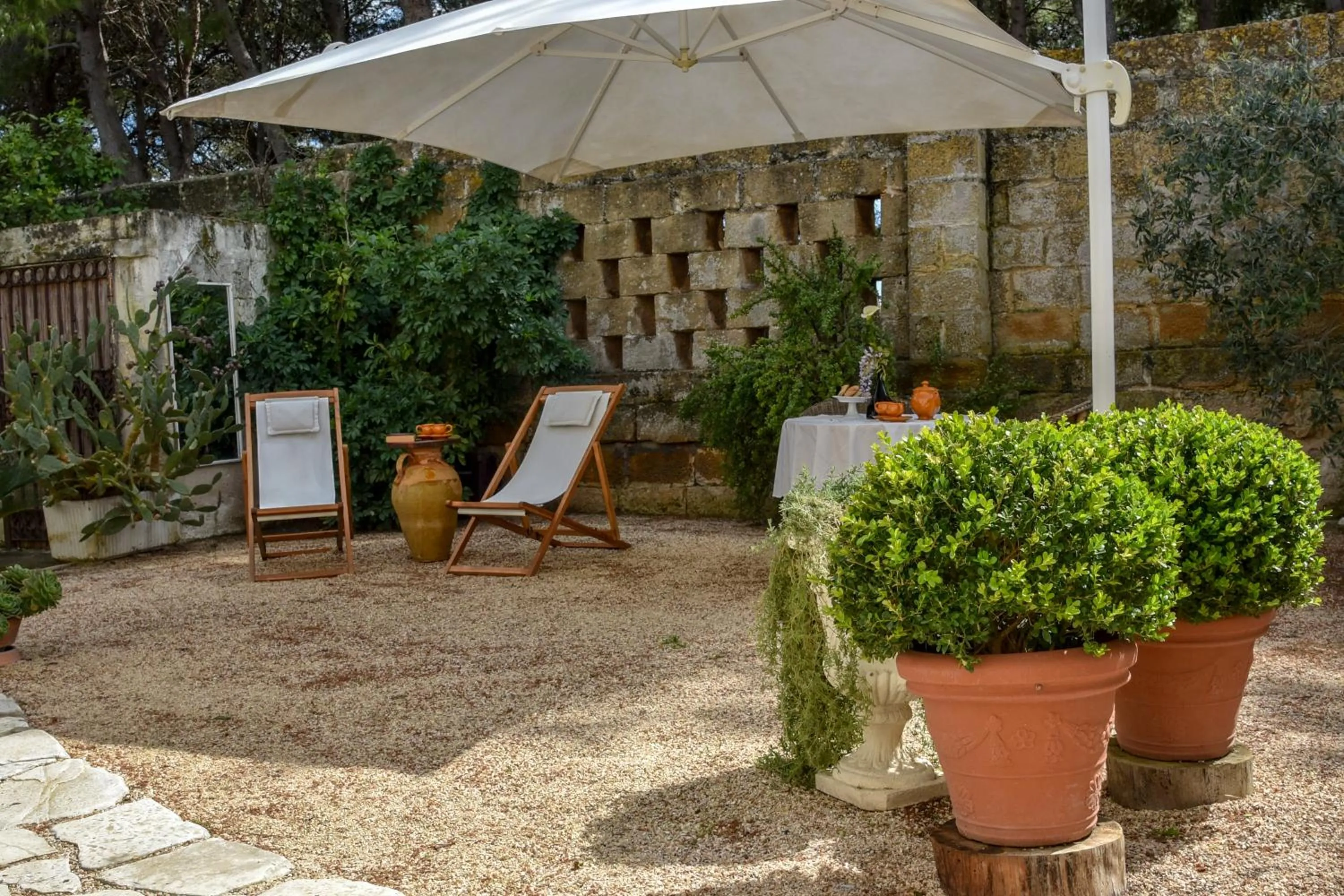 Garden in Antica Casina B&B di Charme