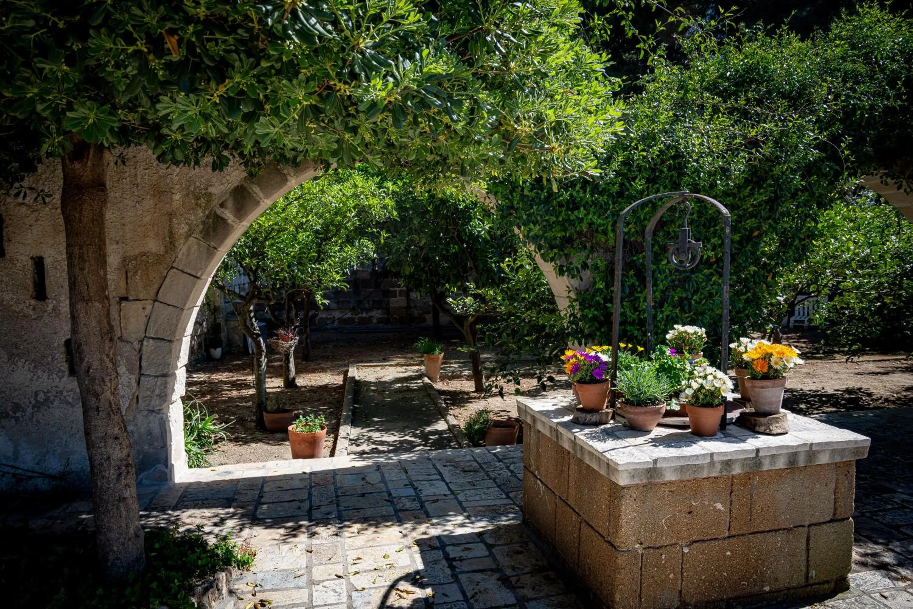 Patio in Antica Casina B&B di Charme