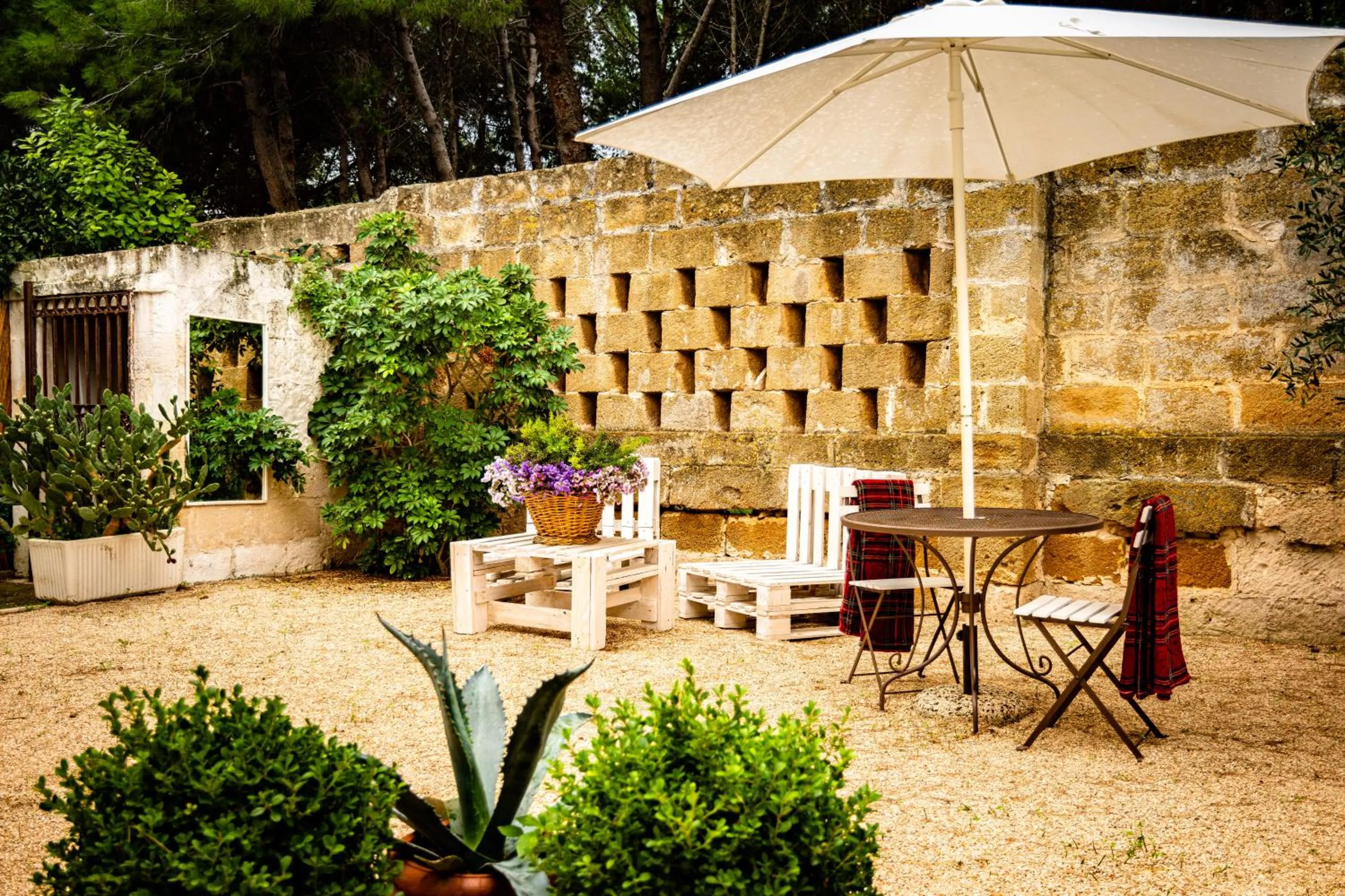 Garden in Antica Casina B&B di Charme