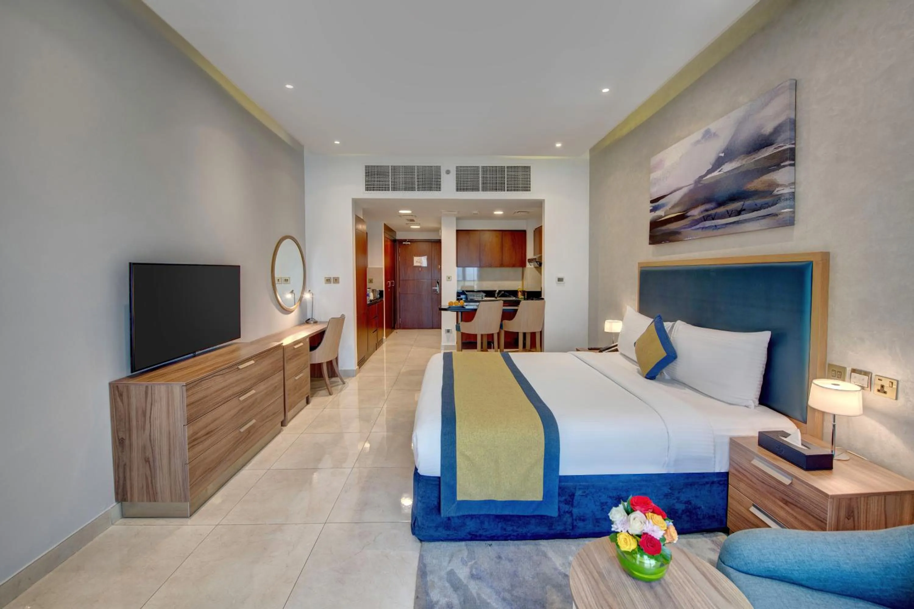 Bedroom, Bed in SUHA Creek Hotel Apartment, Waterfront Jaddaf, Dubai