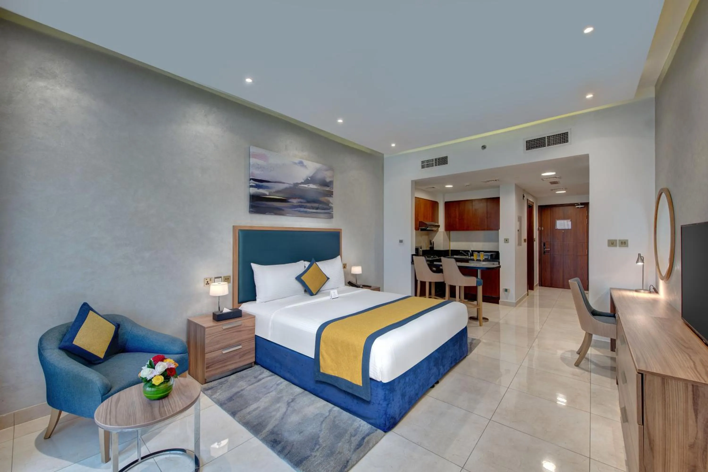 Bedroom, Bed in SUHA Creek Hotel Apartment, Waterfront Jaddaf, Dubai