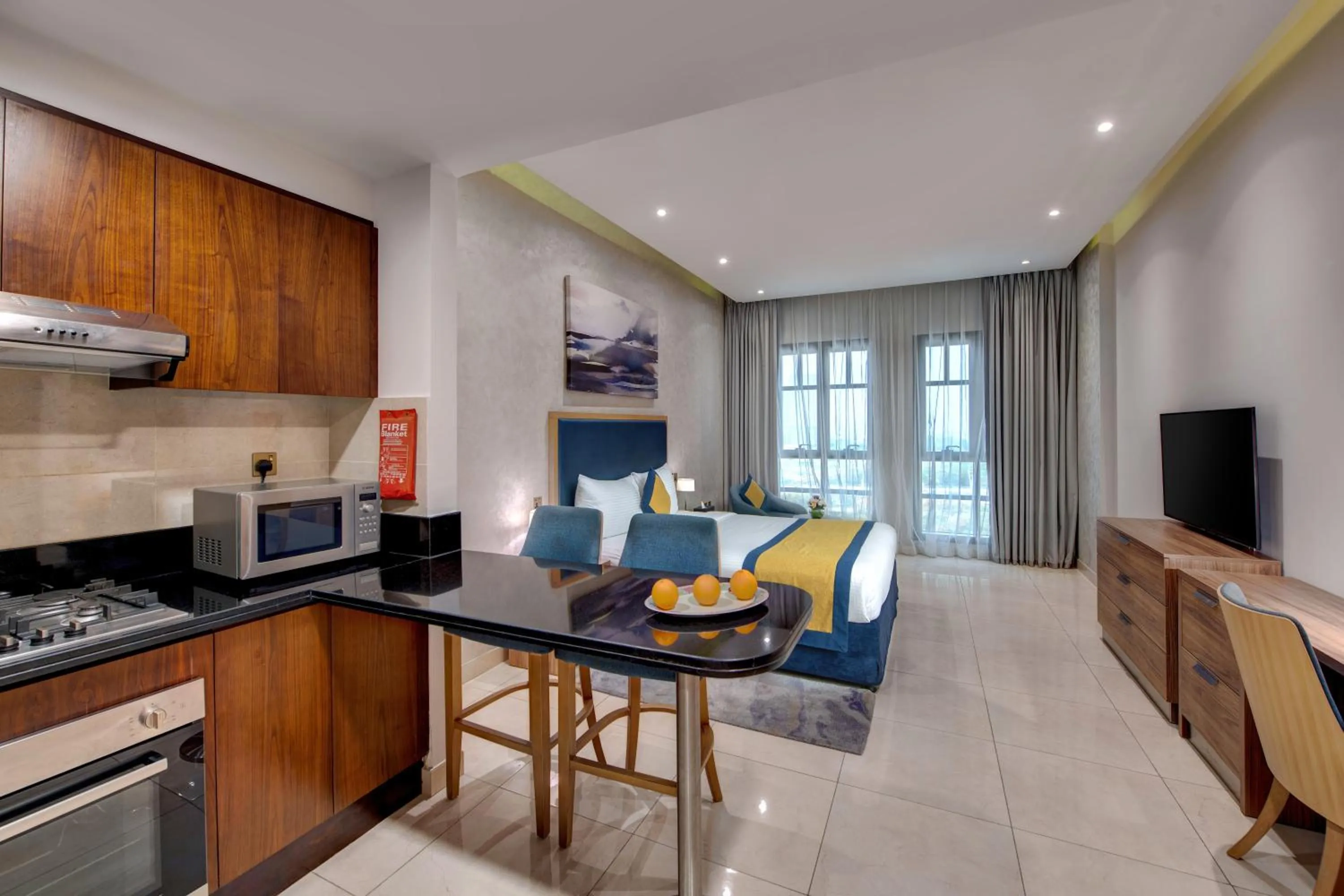 Bedroom in SUHA Creek Hotel Apartment, Waterfront Jaddaf, Dubai