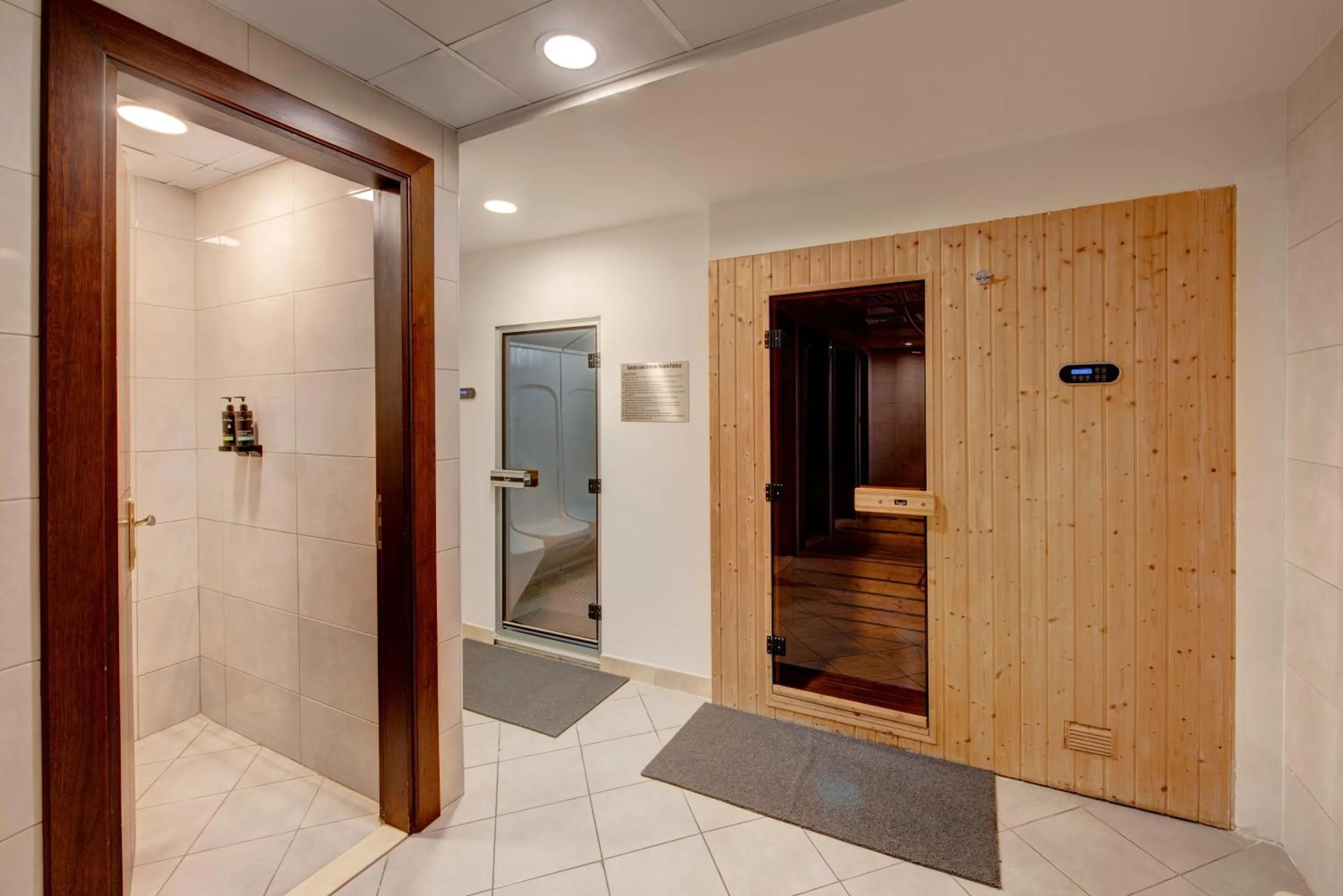 Sauna in SUHA Creek Hotel Apartment, Waterfront Jaddaf, Dubai