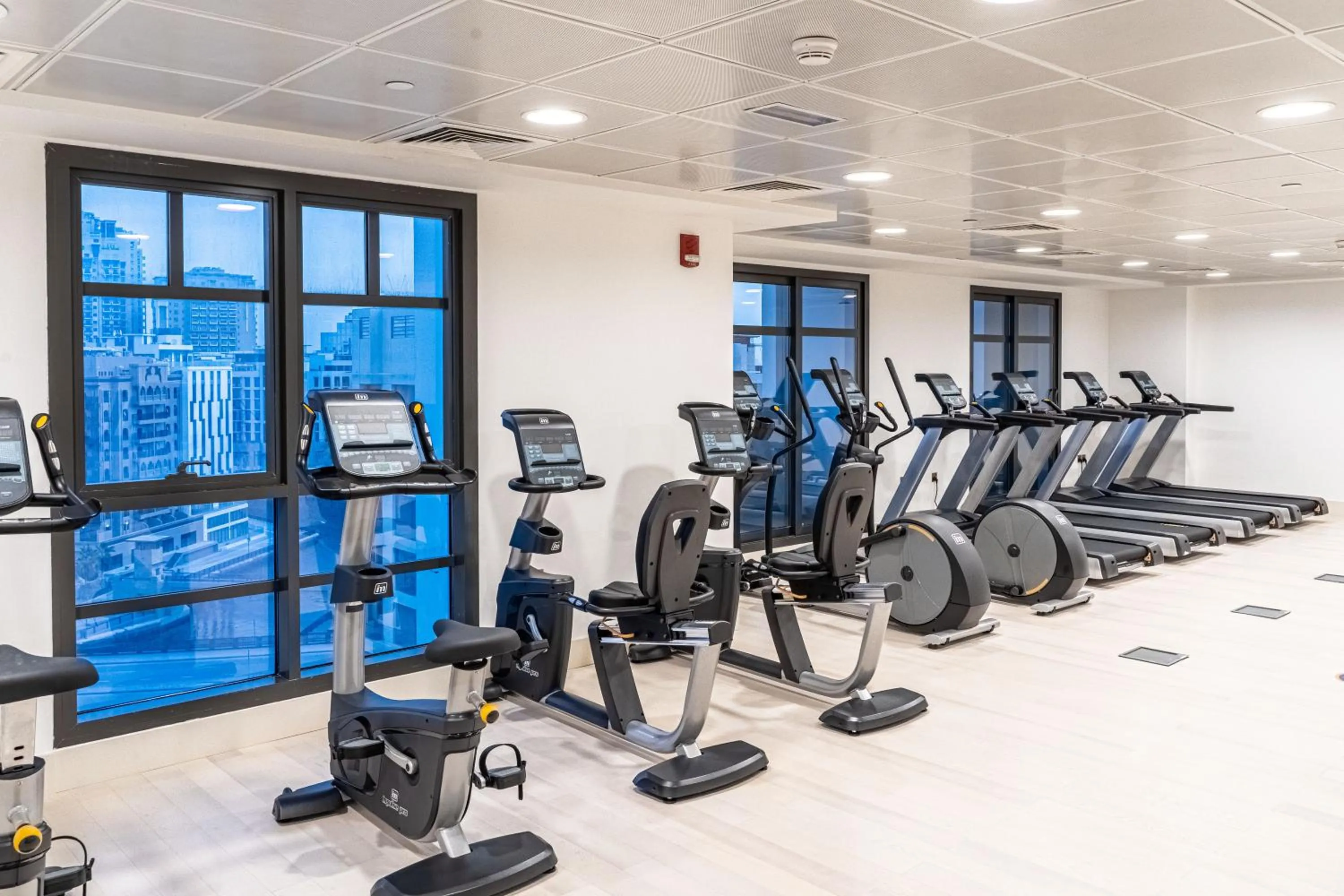 Fitness centre/facilities in SUHA Creek Hotel Apartment, Waterfront Jaddaf, Dubai