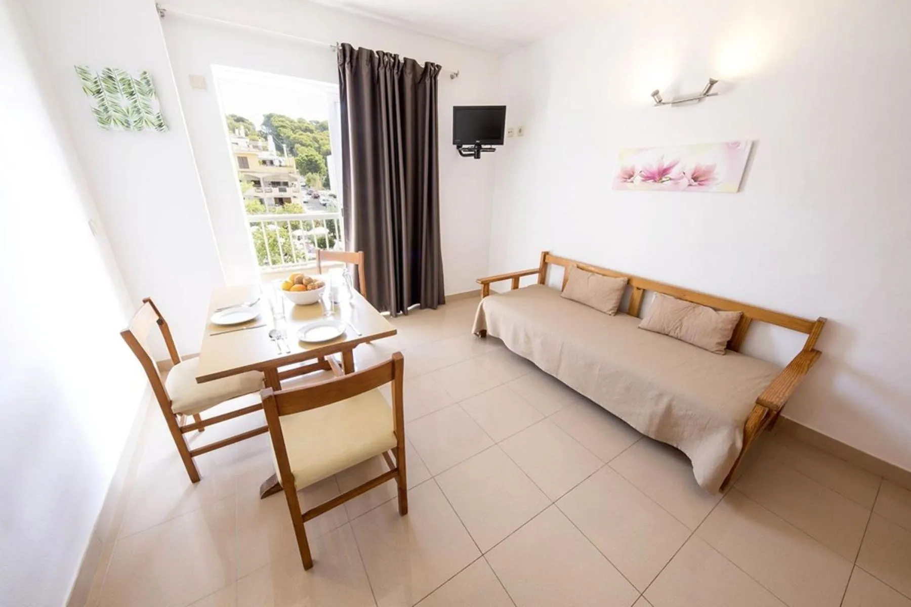 Living room in Hotel LLITERAS