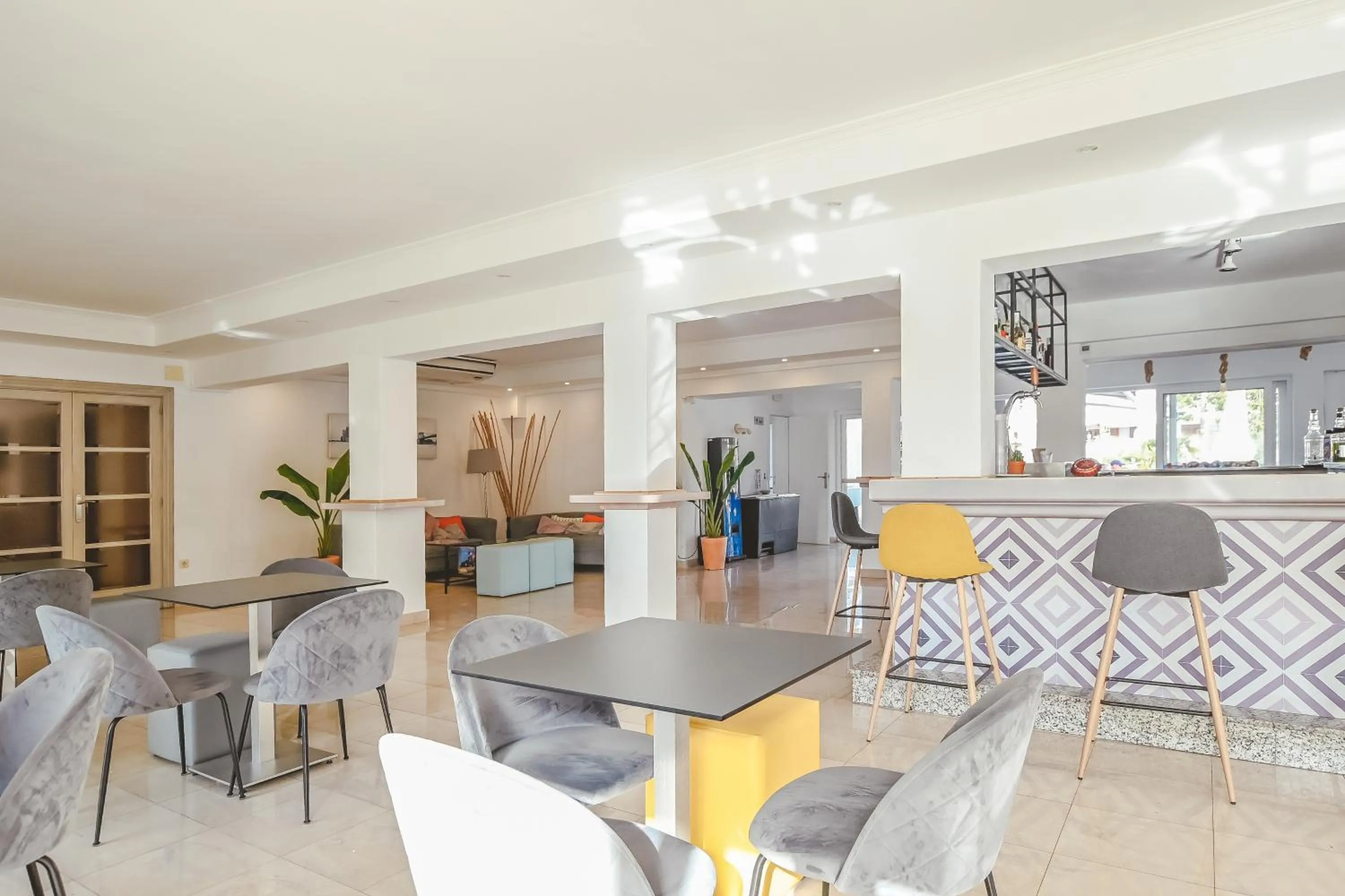 Living room in Hotel LLITERAS