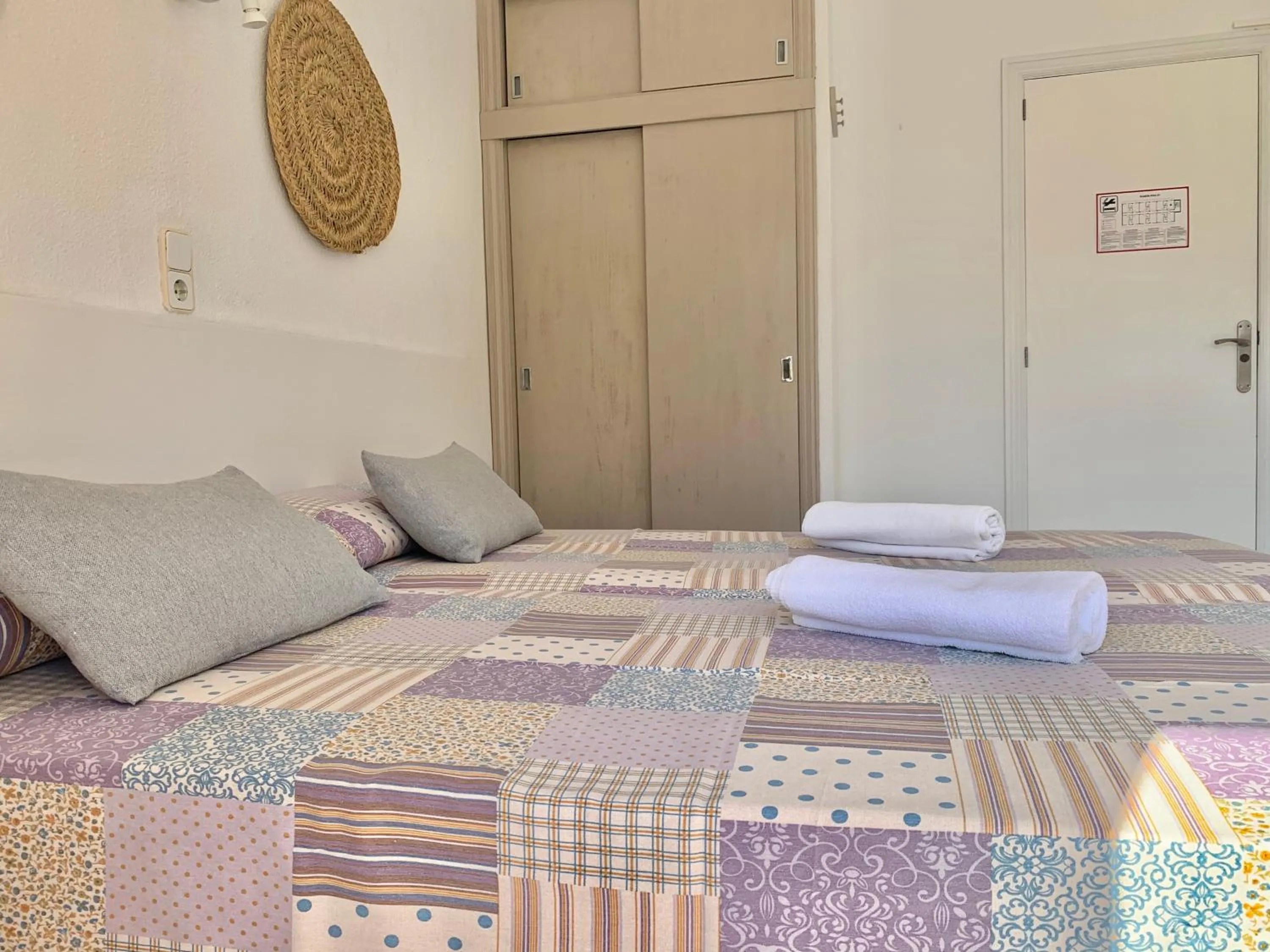 Bed in Hotel LLITERAS