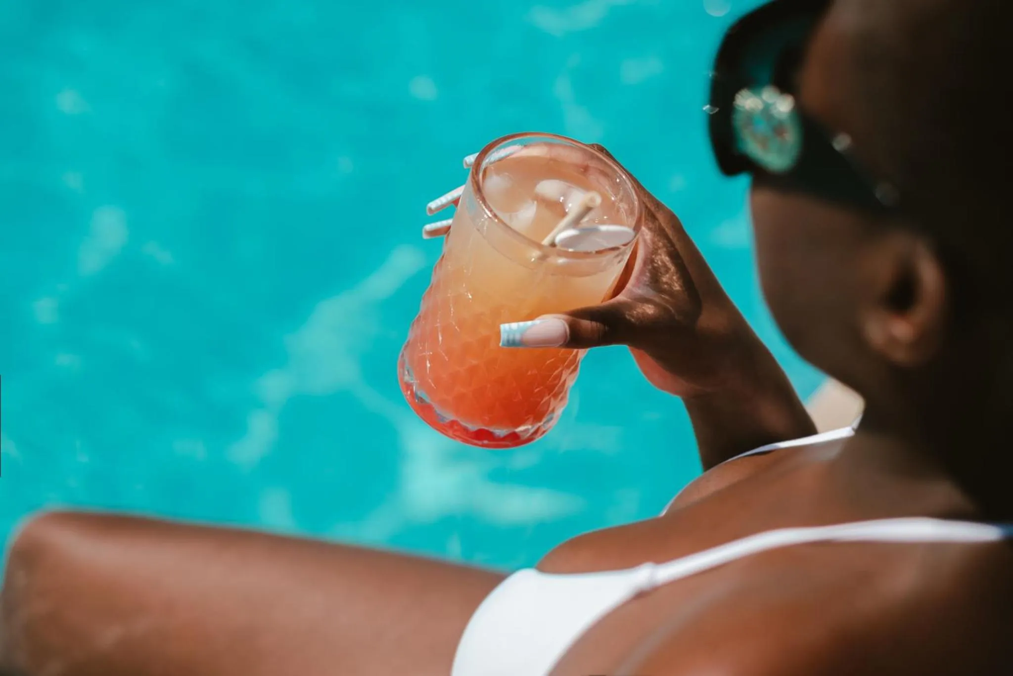 Swimming pool in Hotel LLITERAS