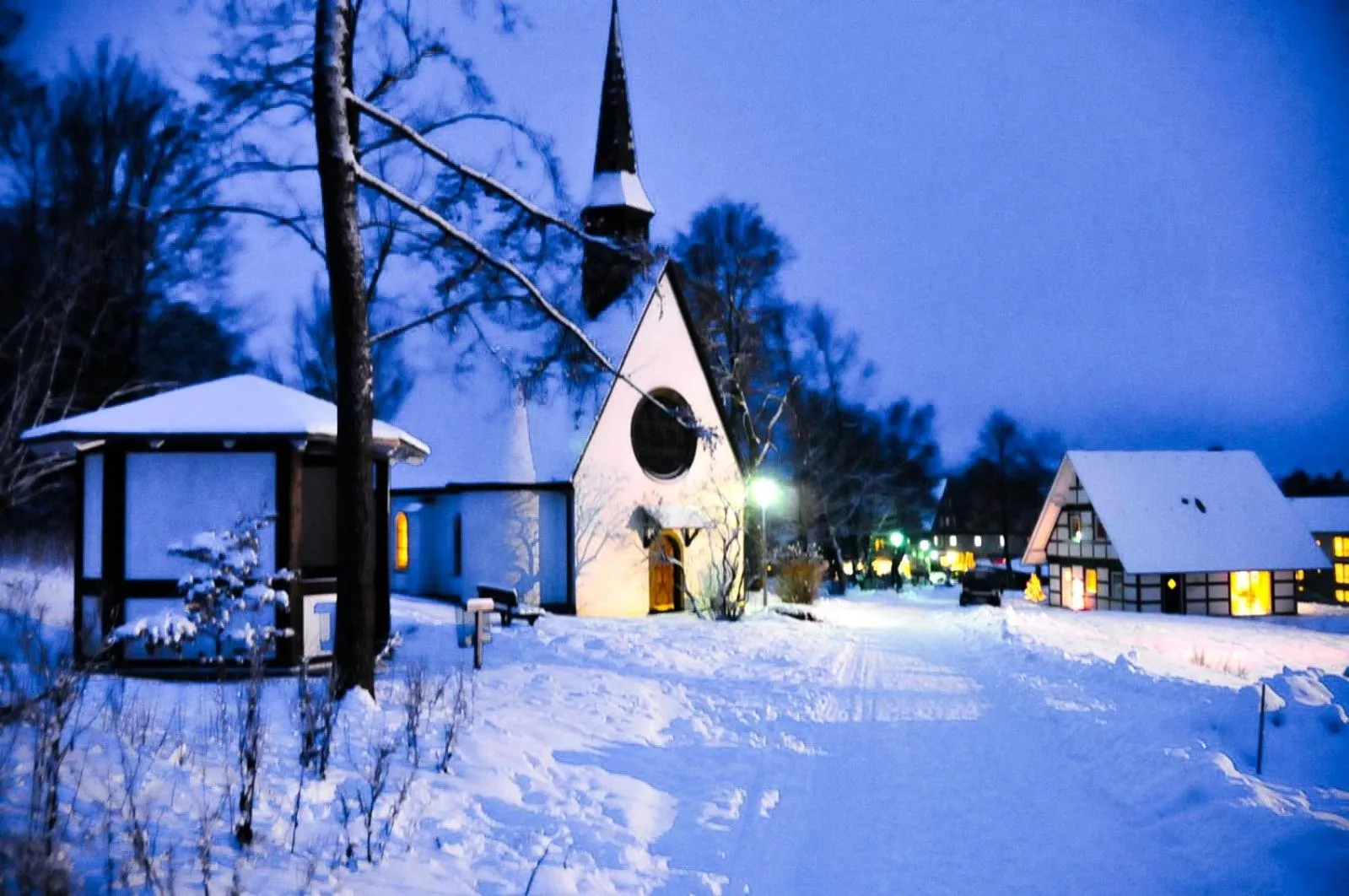 Winter in Berghotel Hoher Knochen - Ruhe & Natur