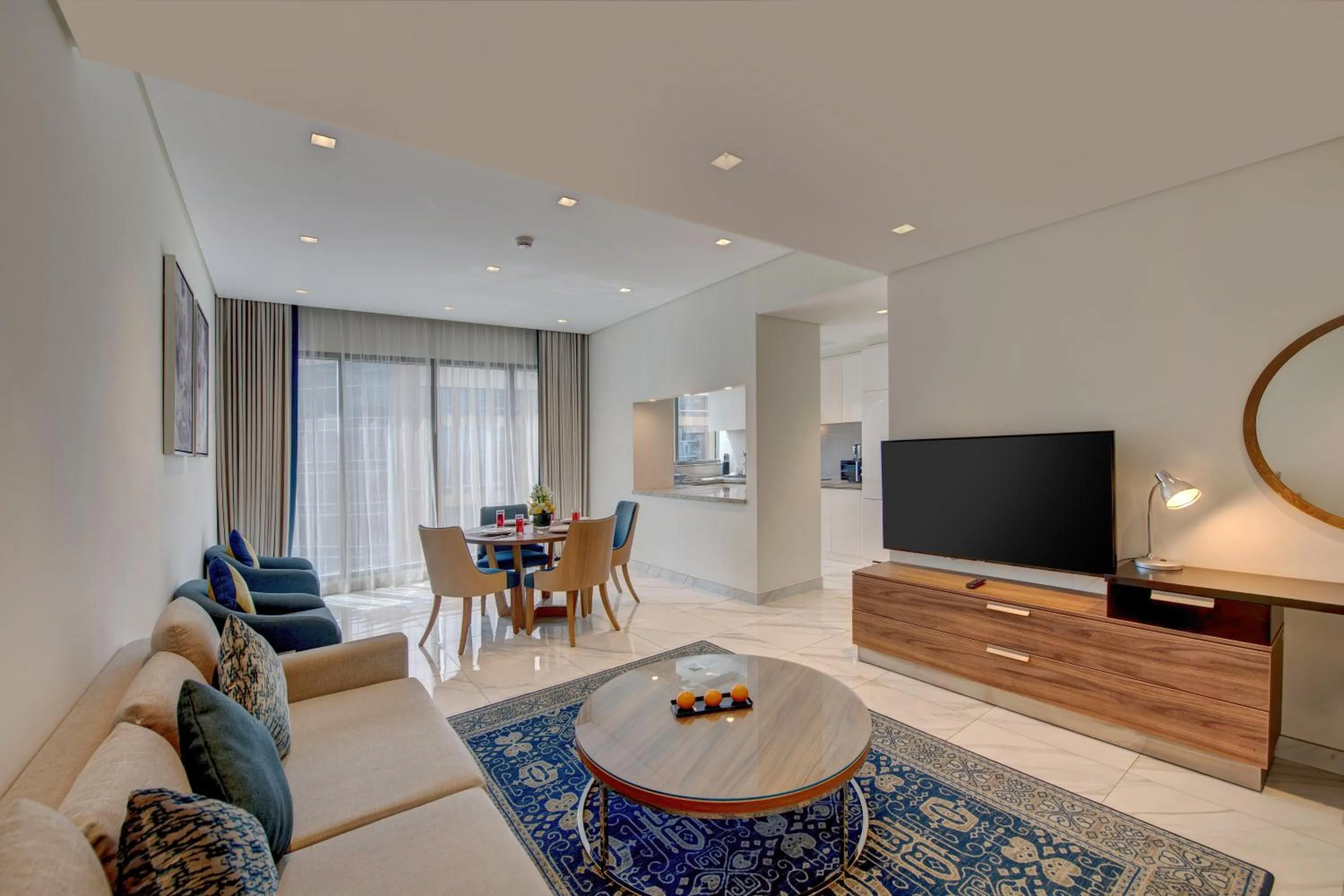 TV and multimedia in SUHA Mina Rashid Hotel Apartments