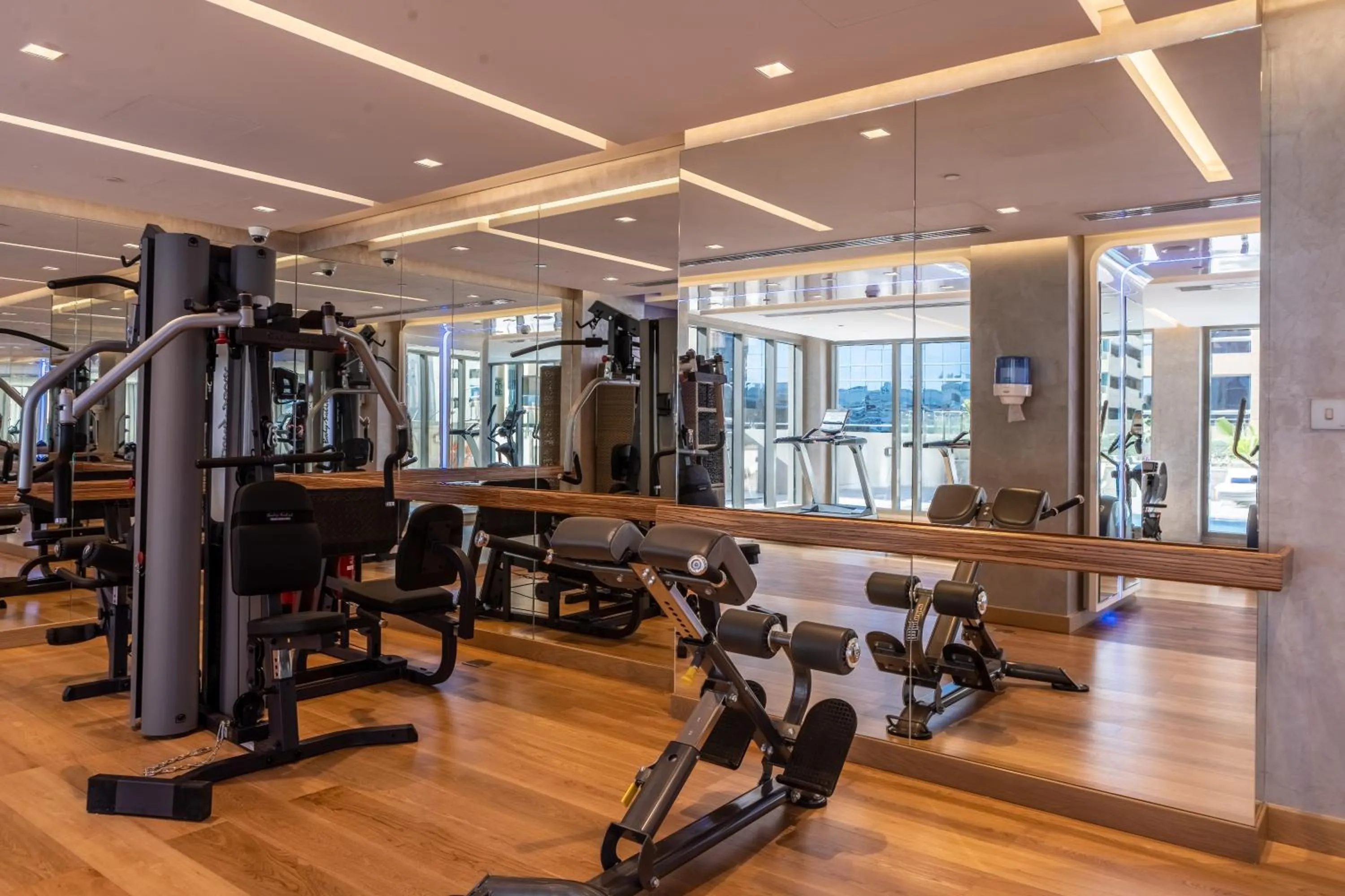 Fitness centre/facilities in SUHA Mina Rashid Hotel Apartments