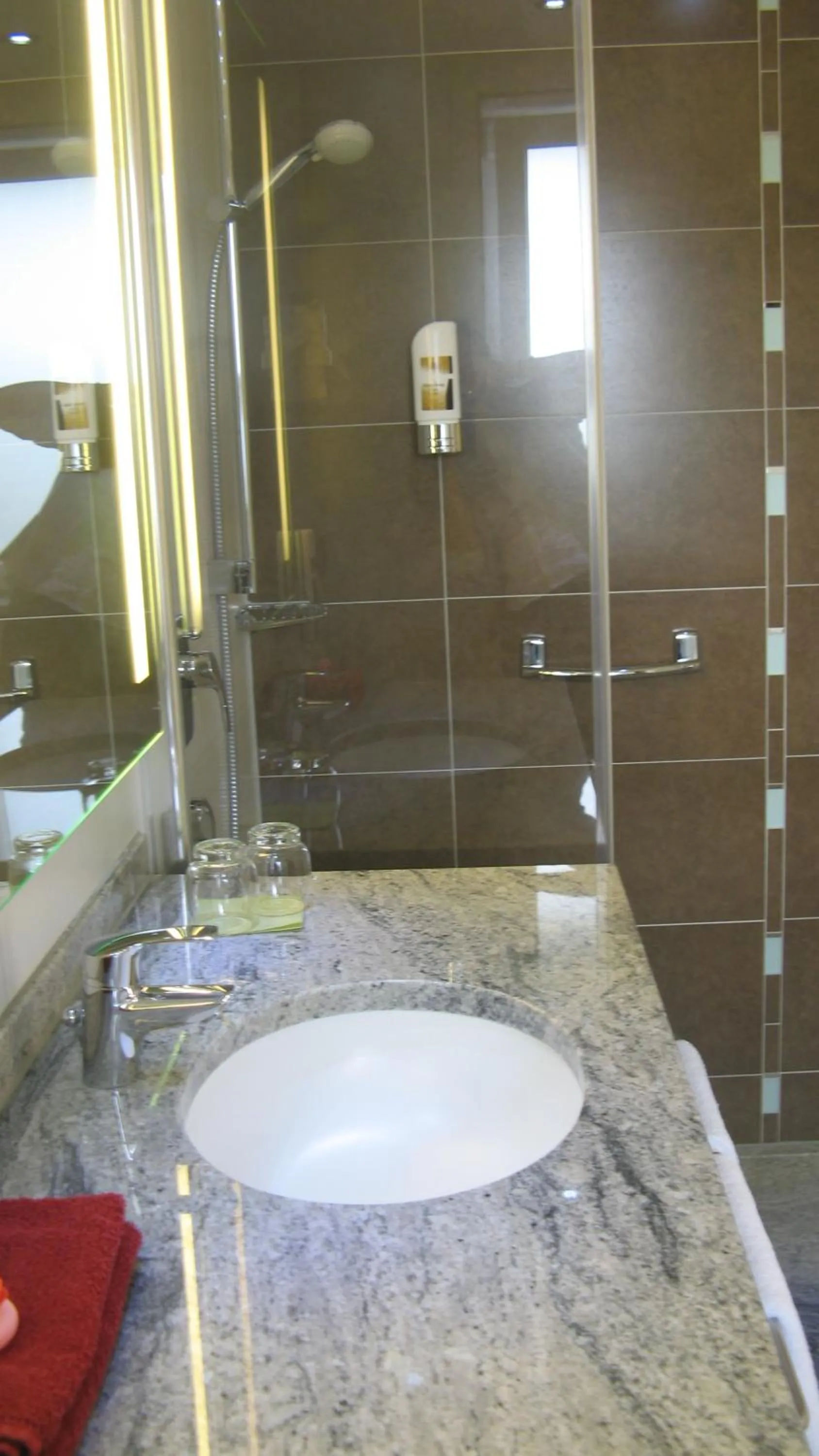 Bathroom in Hotel Sonneck