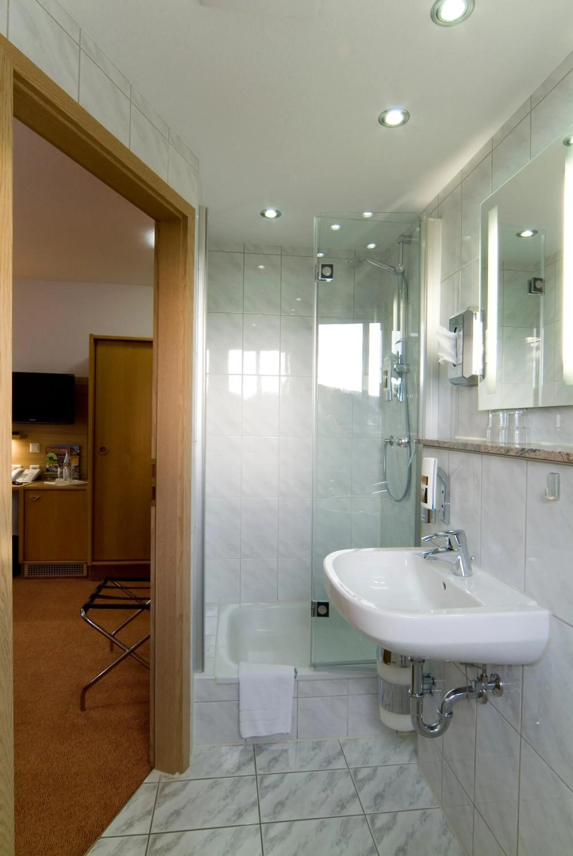 Bathroom in Hotel Sonneck