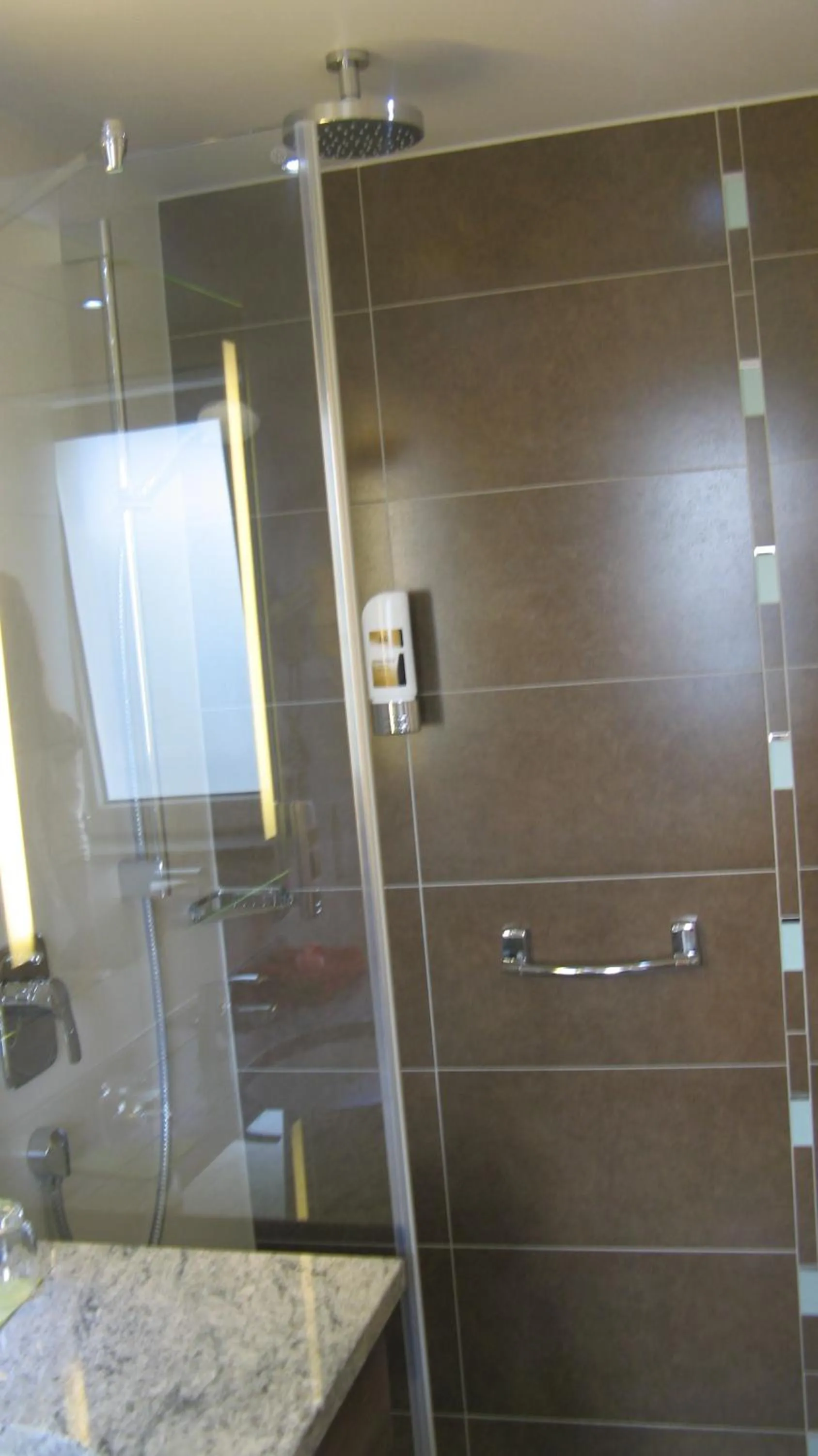 Shower in Hotel Sonneck