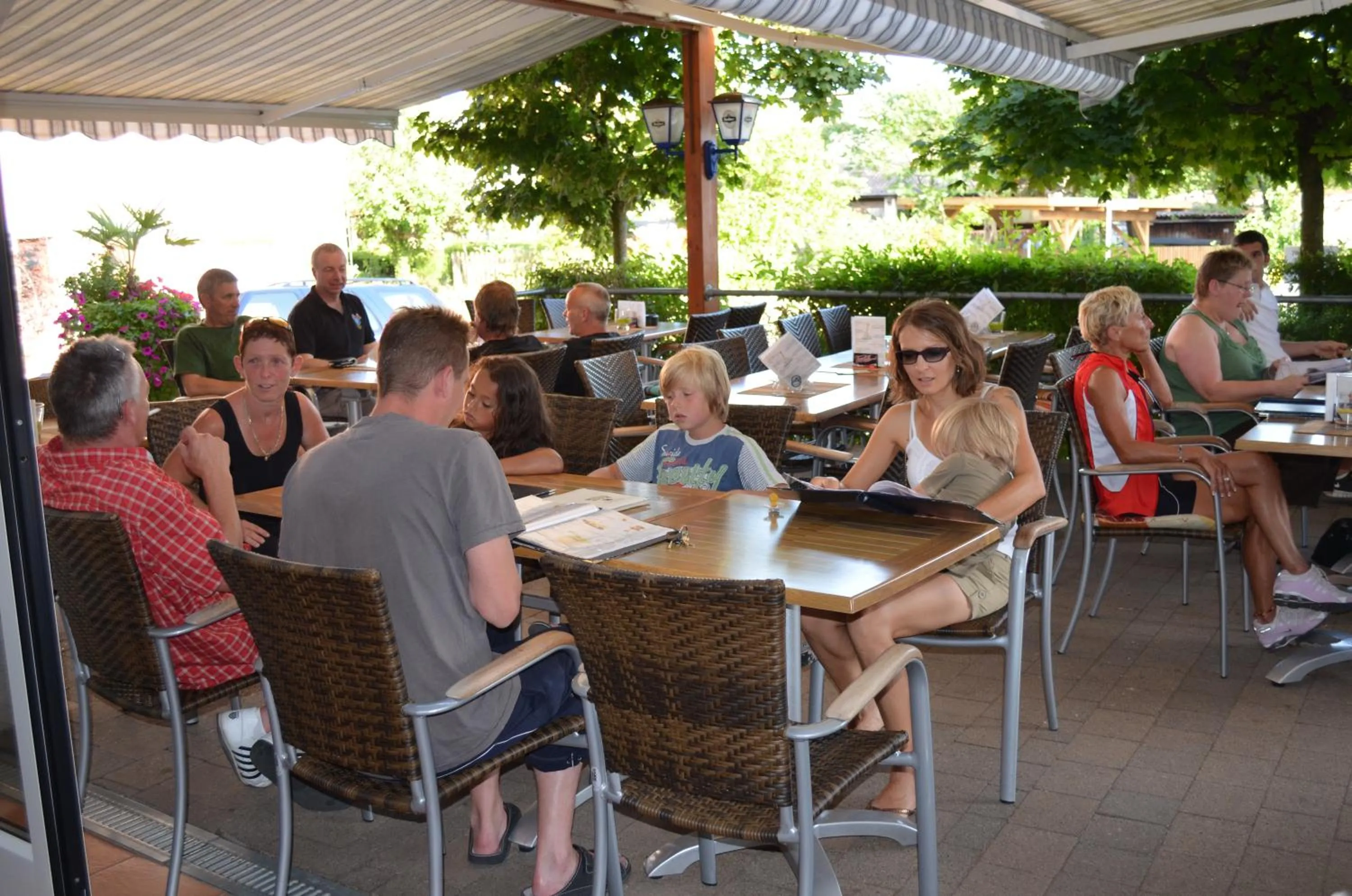 Balcony/Terrace in Hotel Sonneck